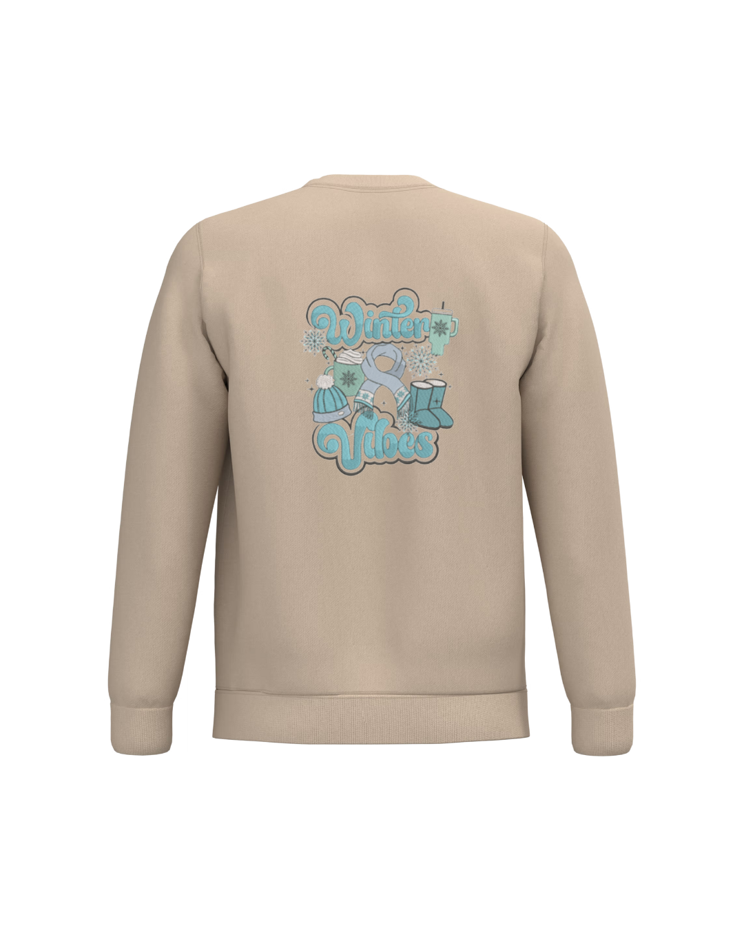 Kerst trui - Blauwe winter vibes