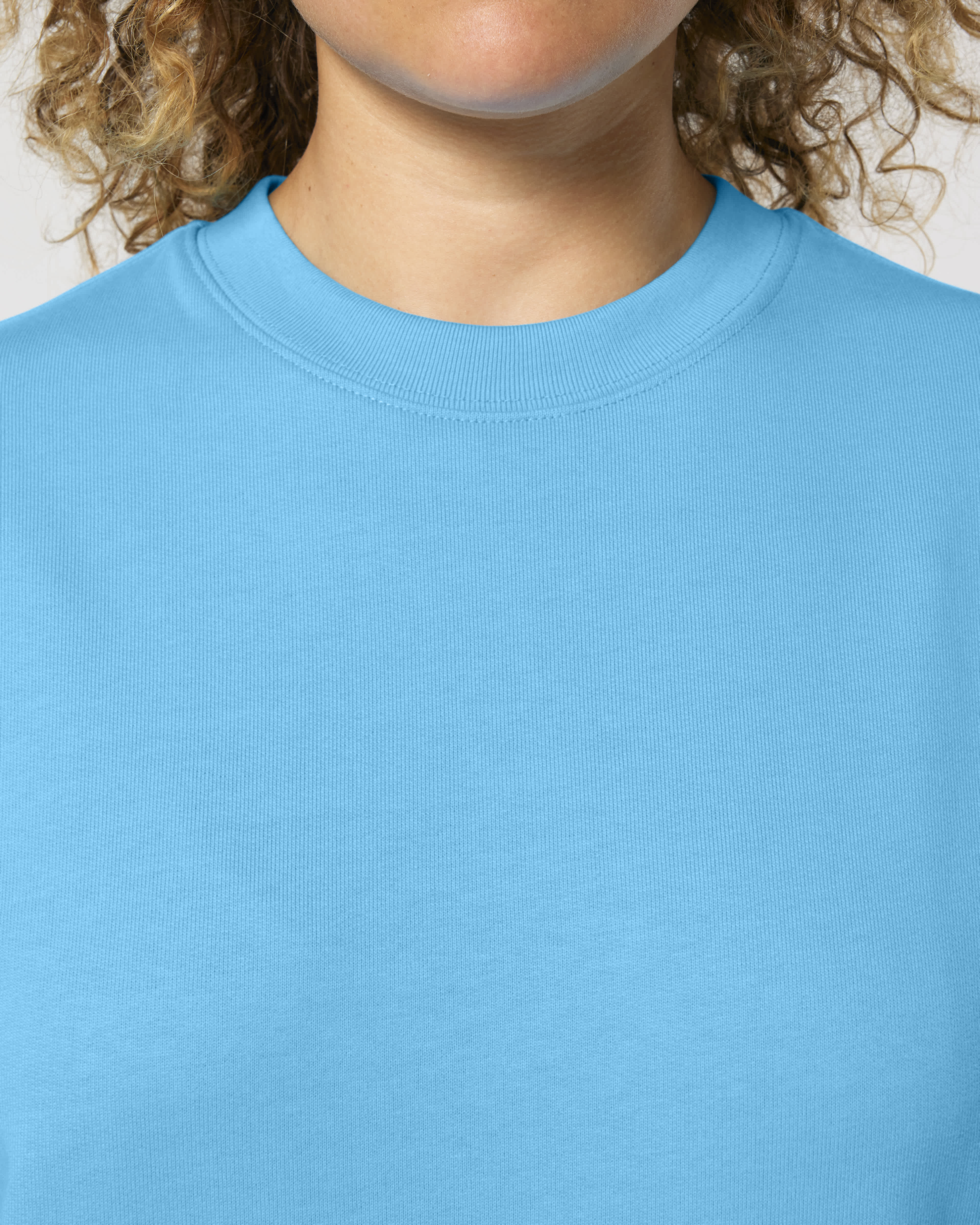 SWEATER - AQUA BLAUW