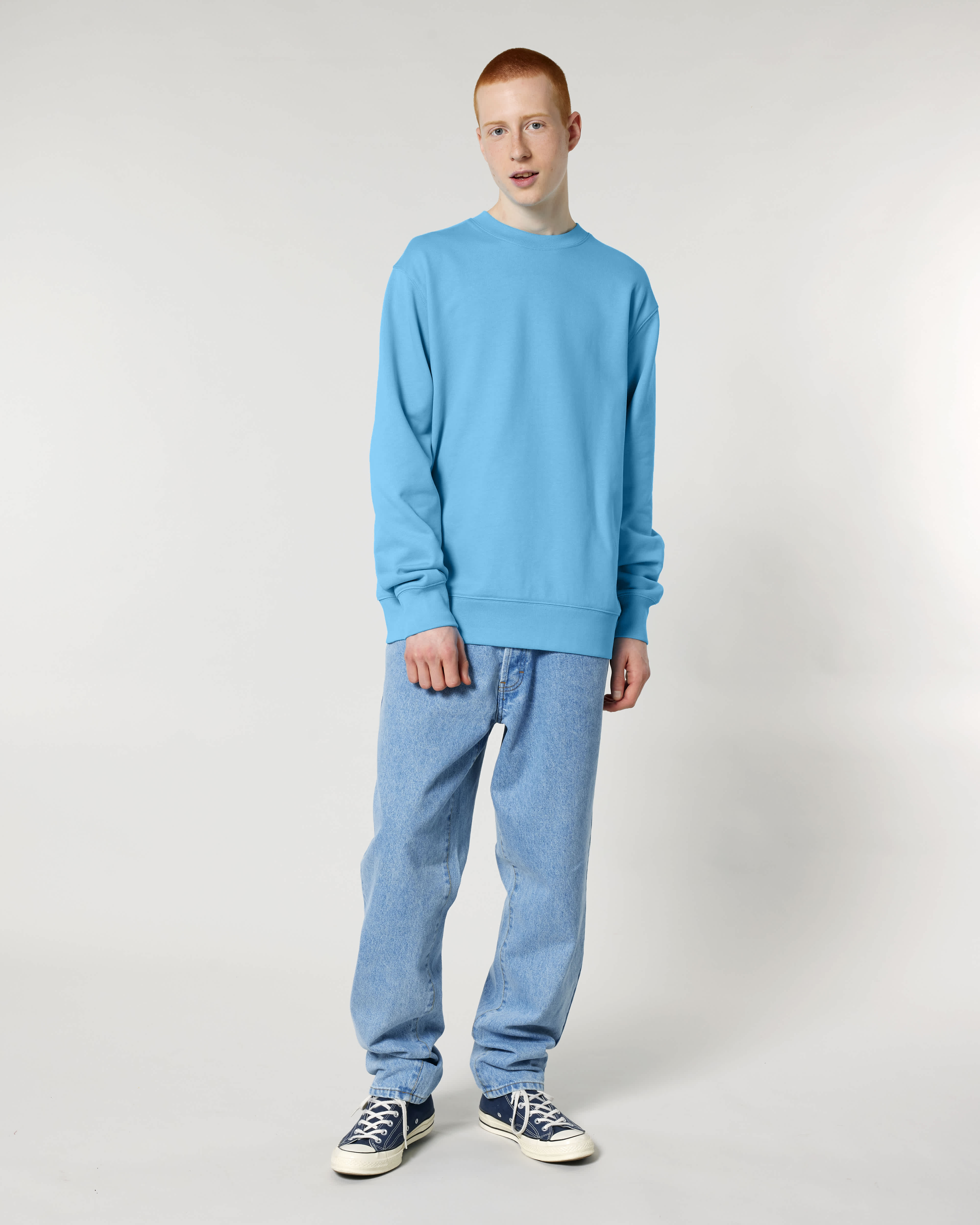 SWEATER - AQUA BLAUW