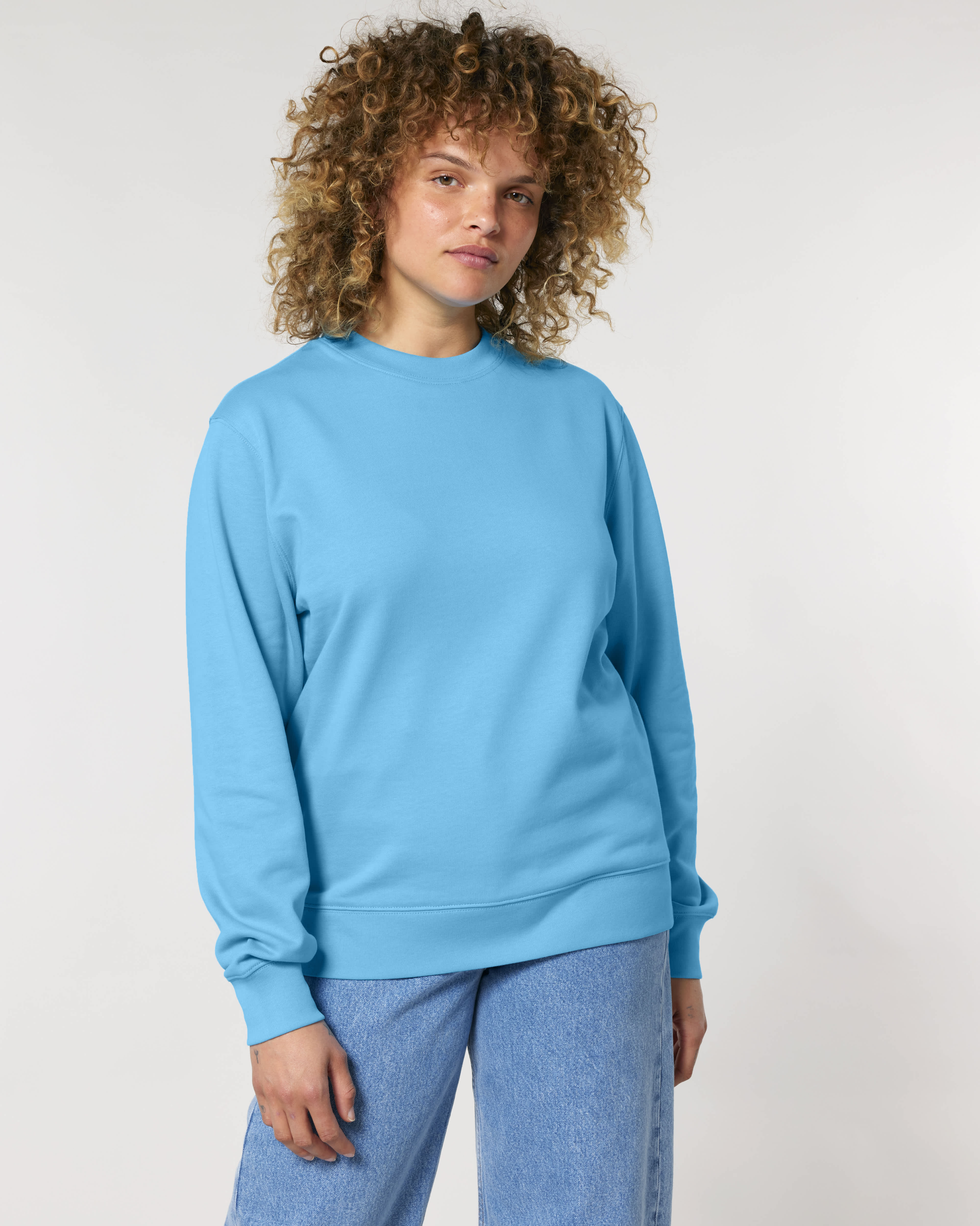 SWEATER - AQUA BLAUW
