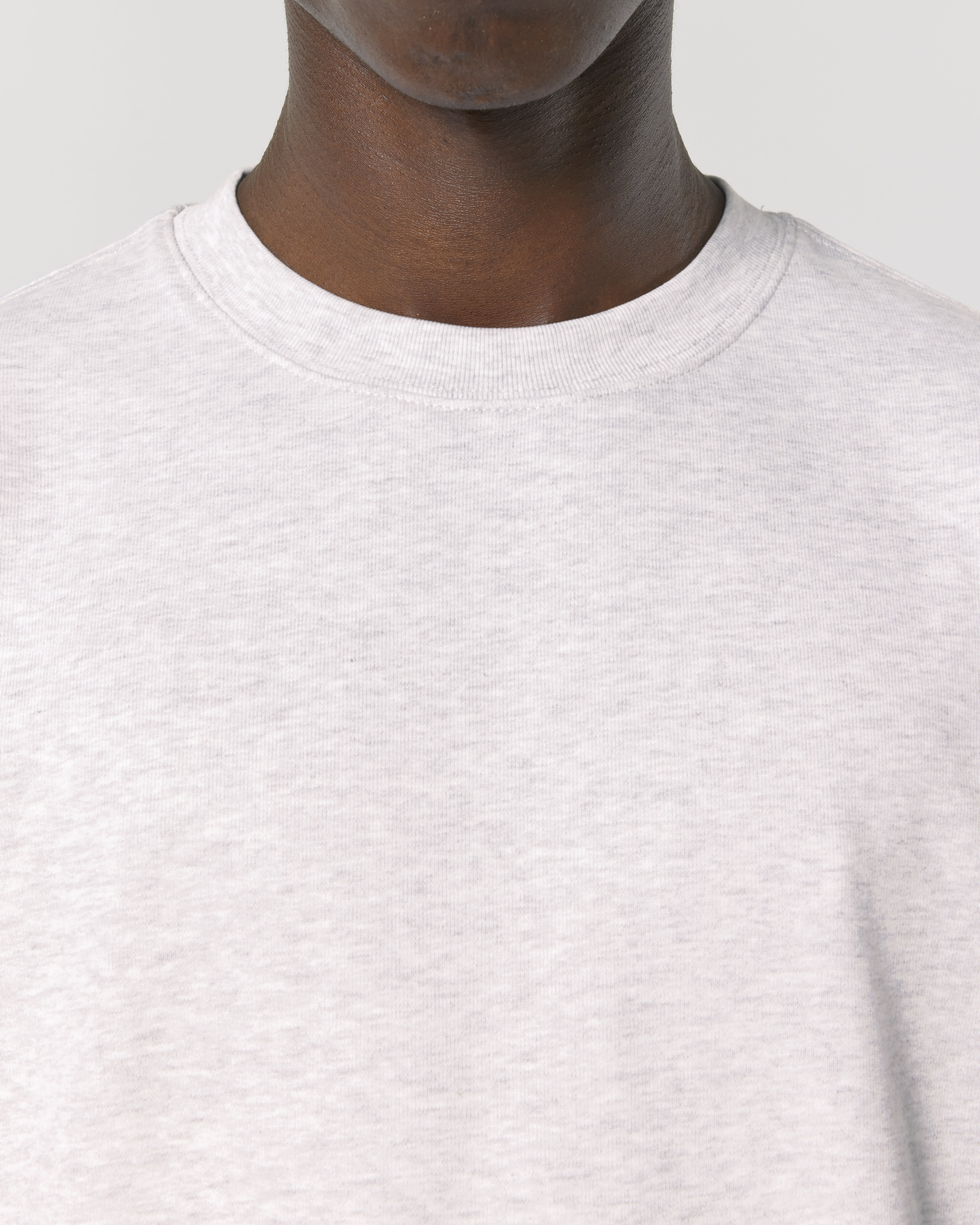 SWEATER - HEATHER GRIJS