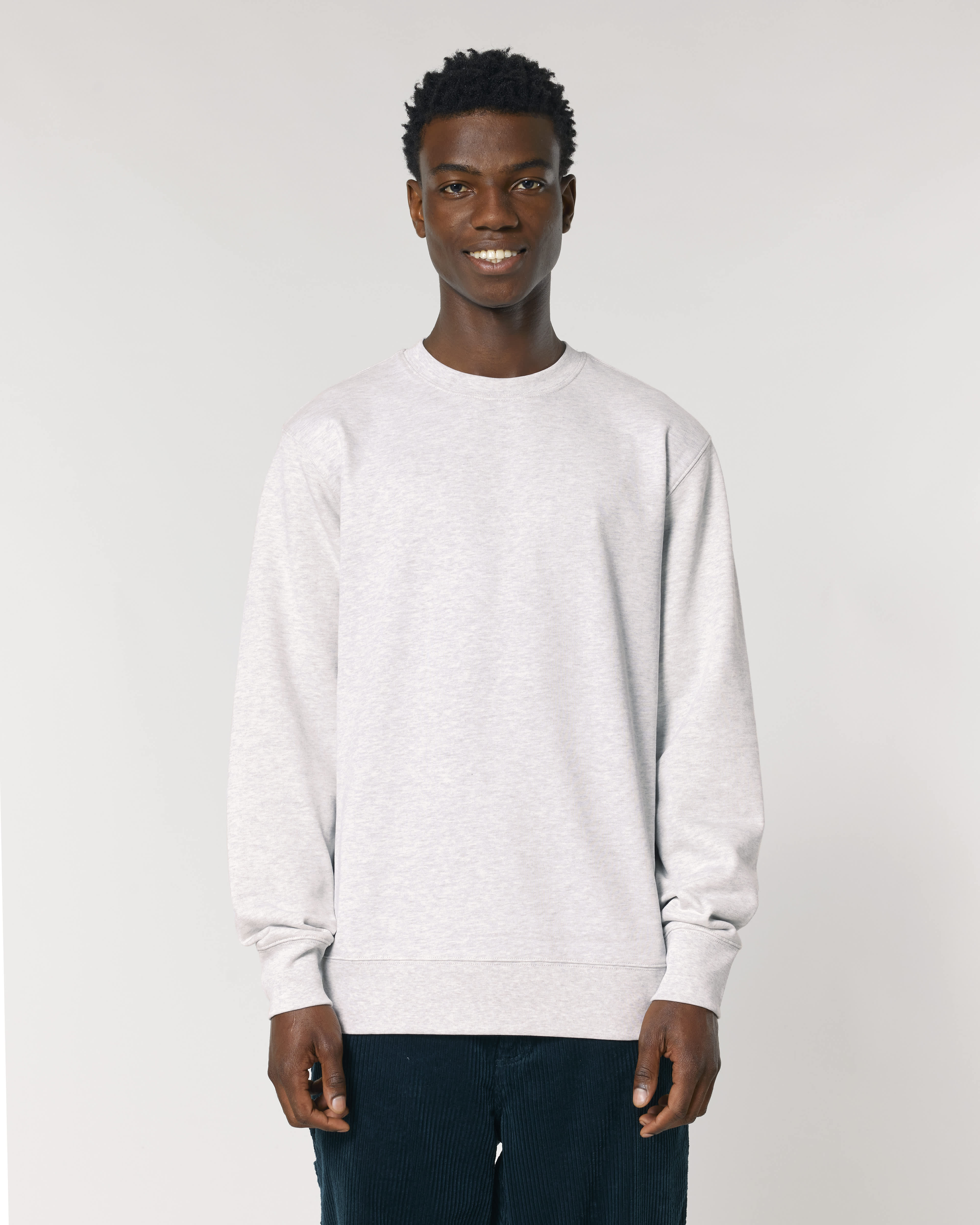 SWEATER - HEATHER GRIJS