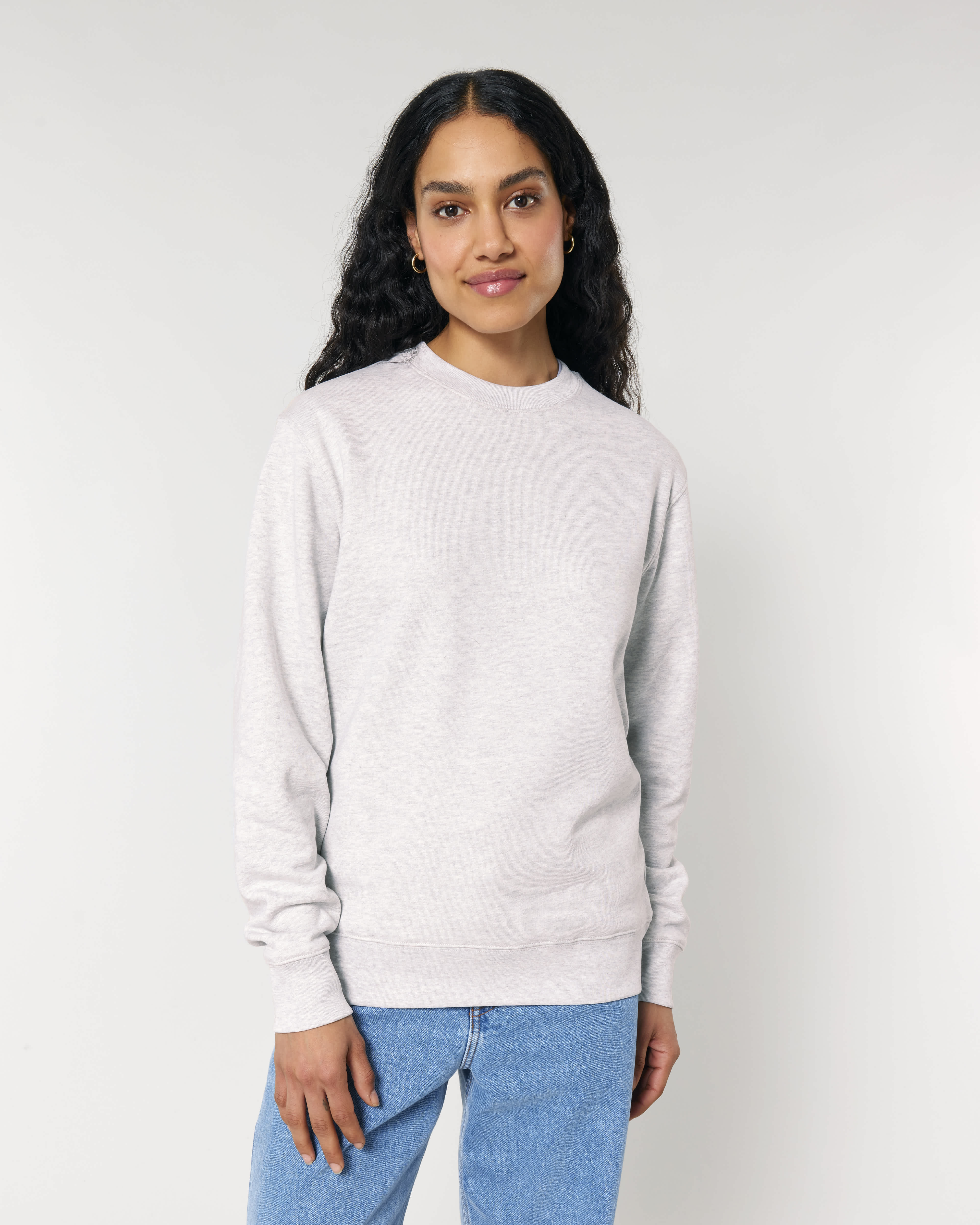 SWEATER - HEATHER GRIJS