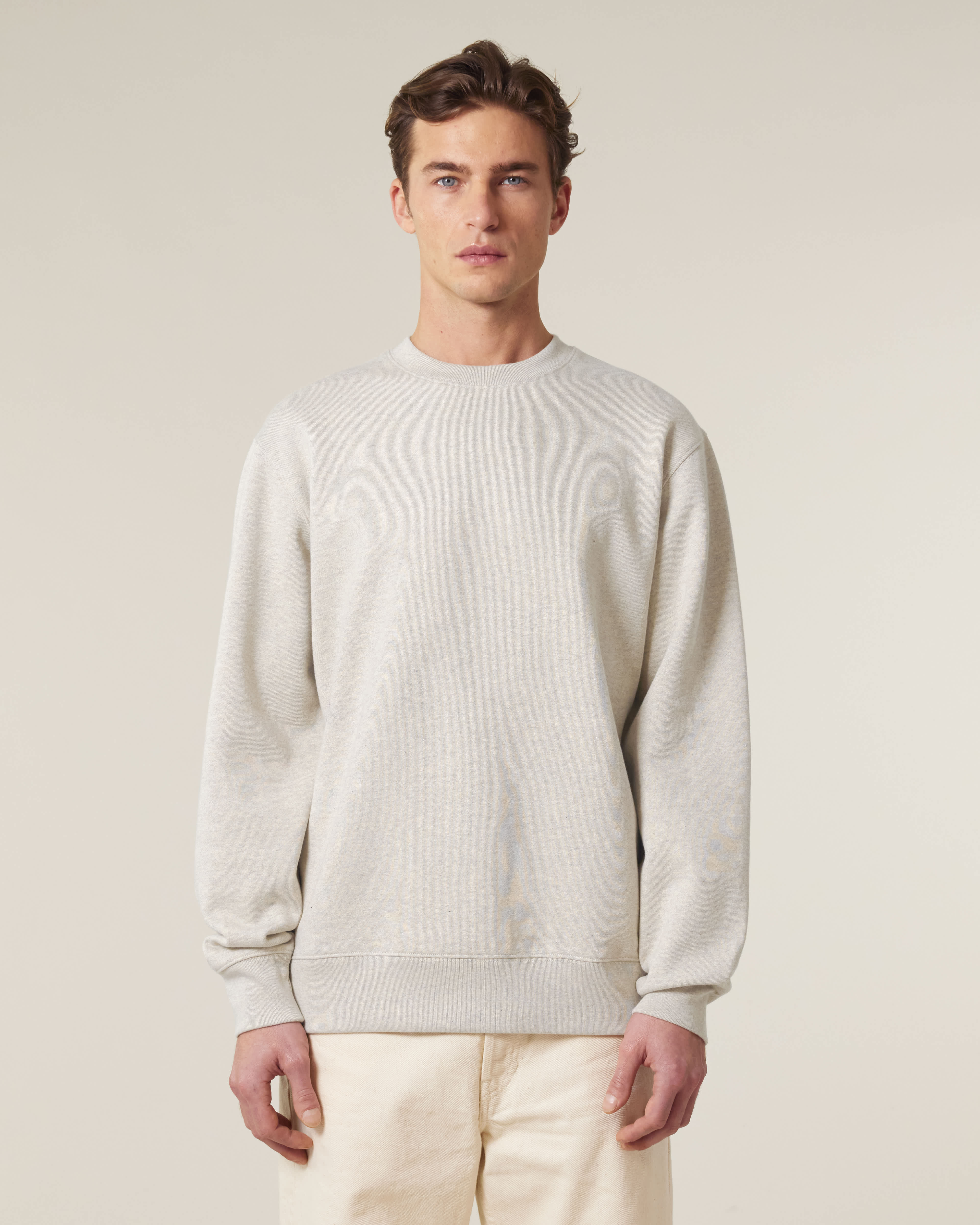 SWEATER - HEATHER NATUREL