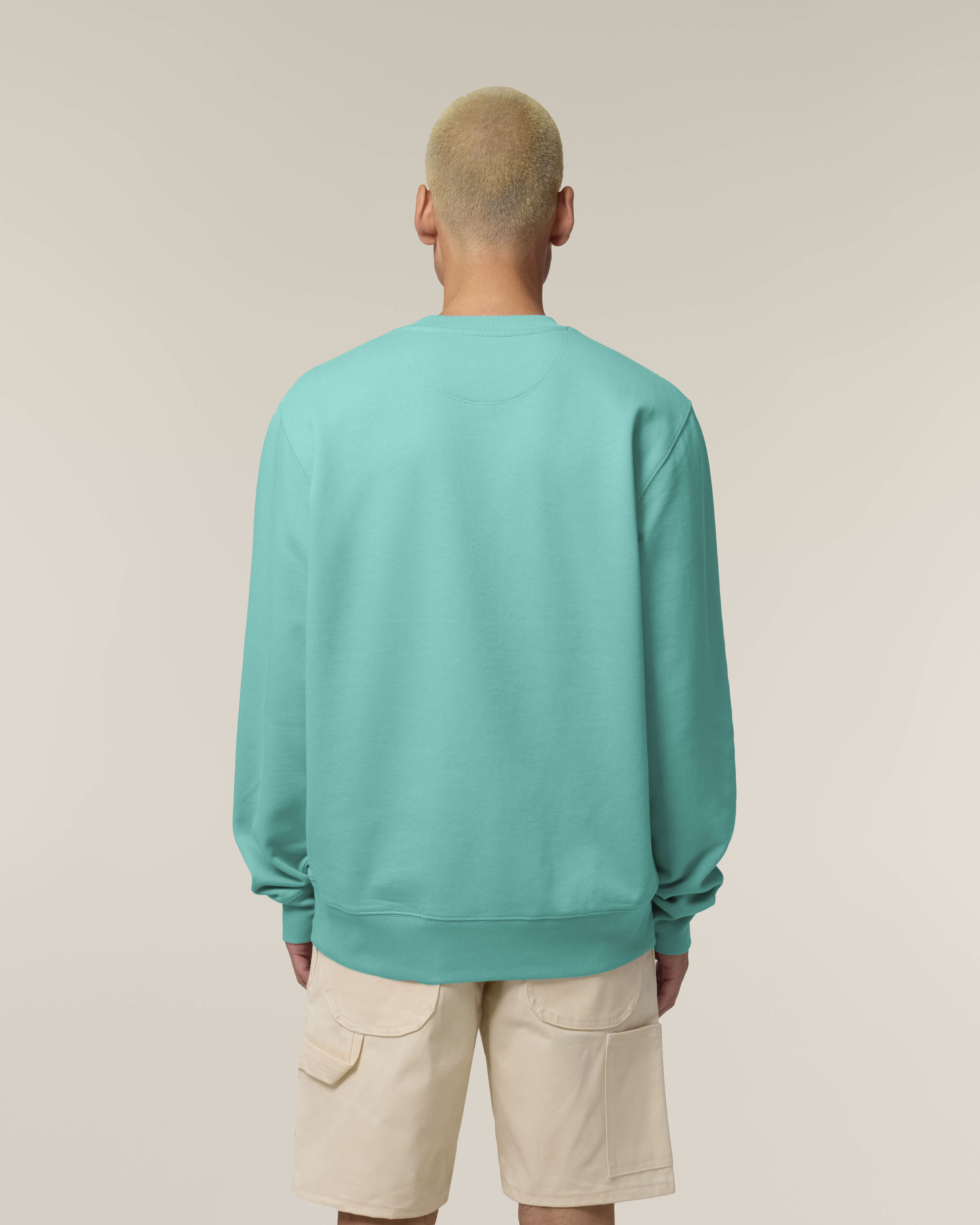 SWEATER - ZWEMBLAUW