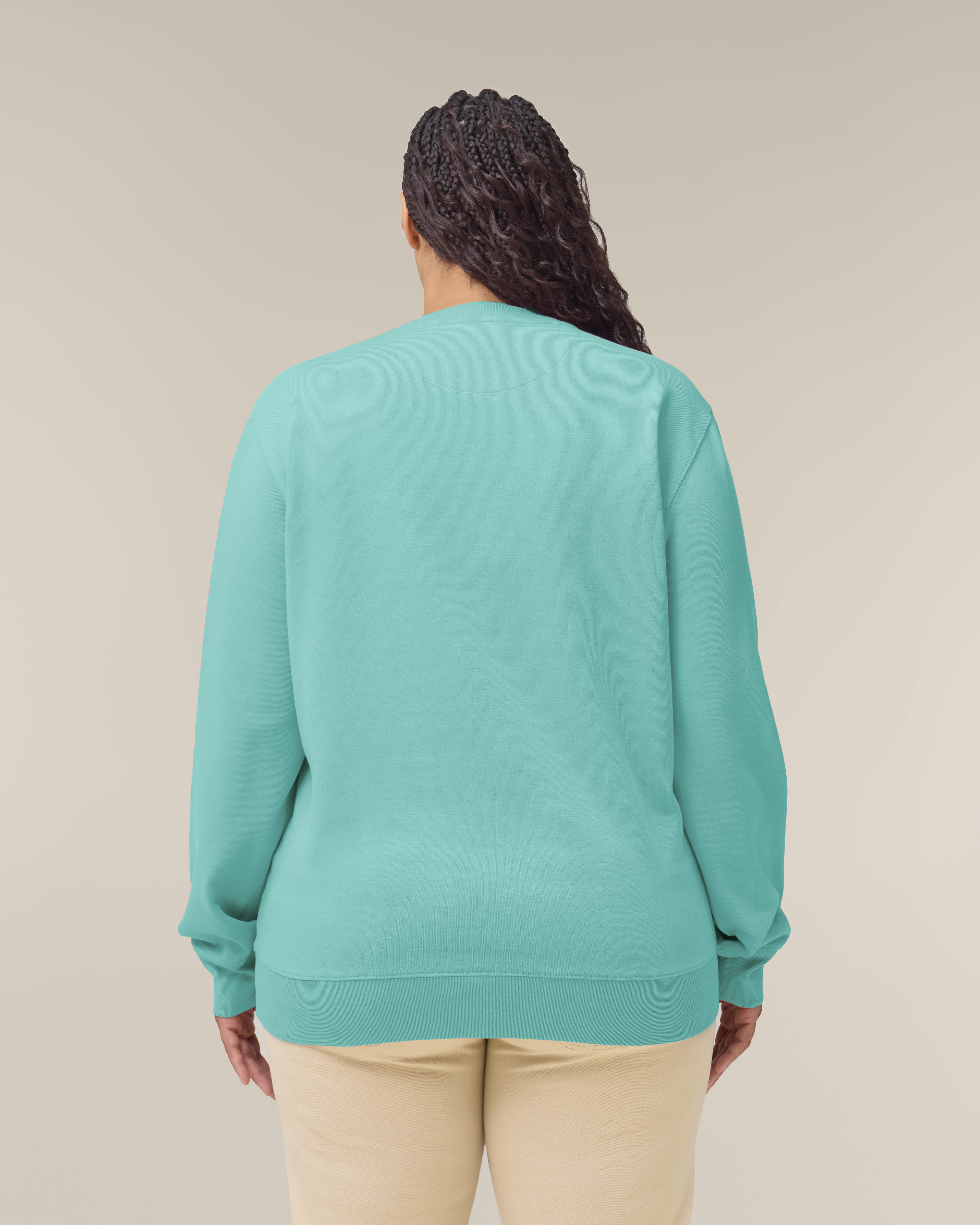 SWEATER - ZWEMBLAUW