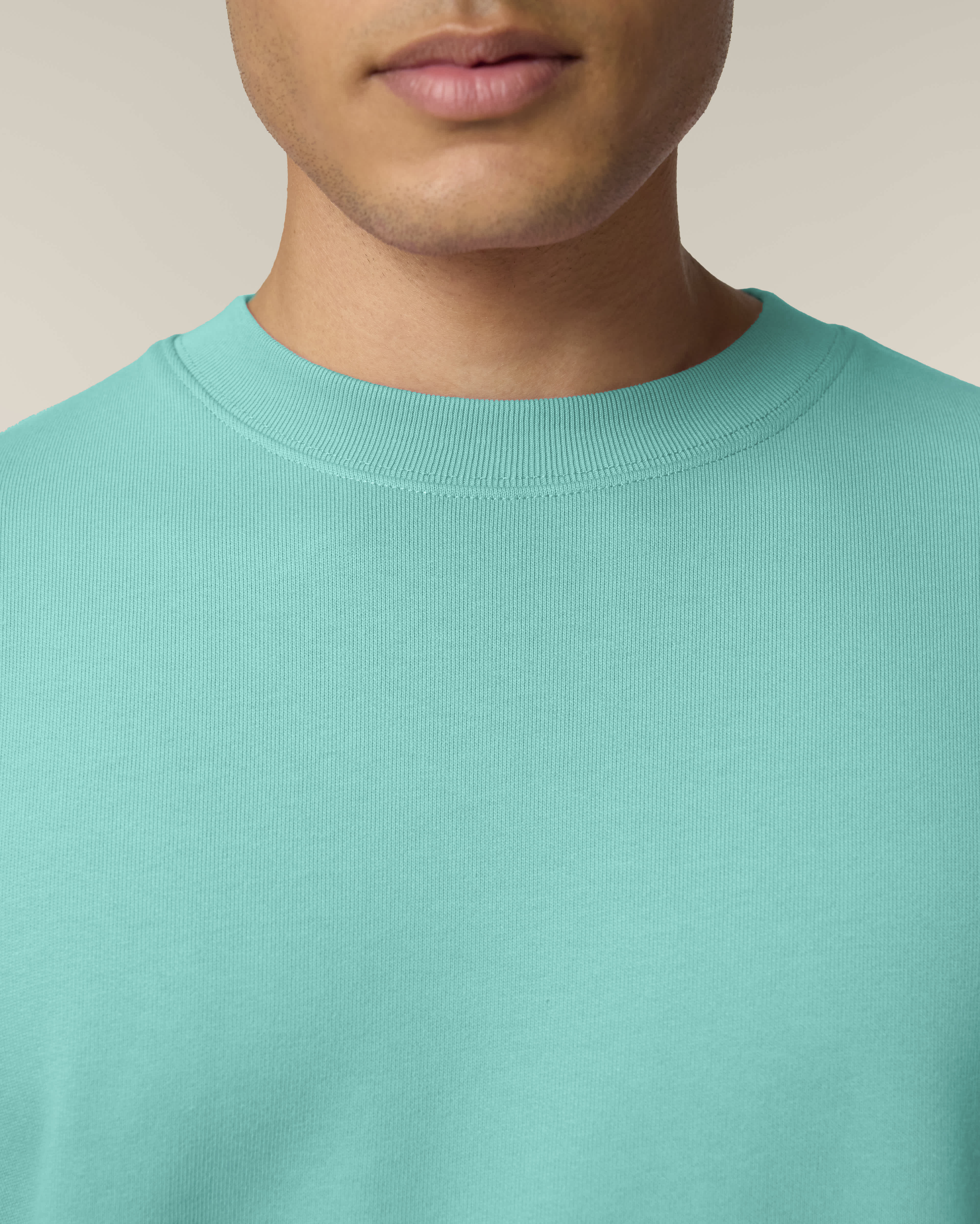 SWEATER - ZWEMBLAUW