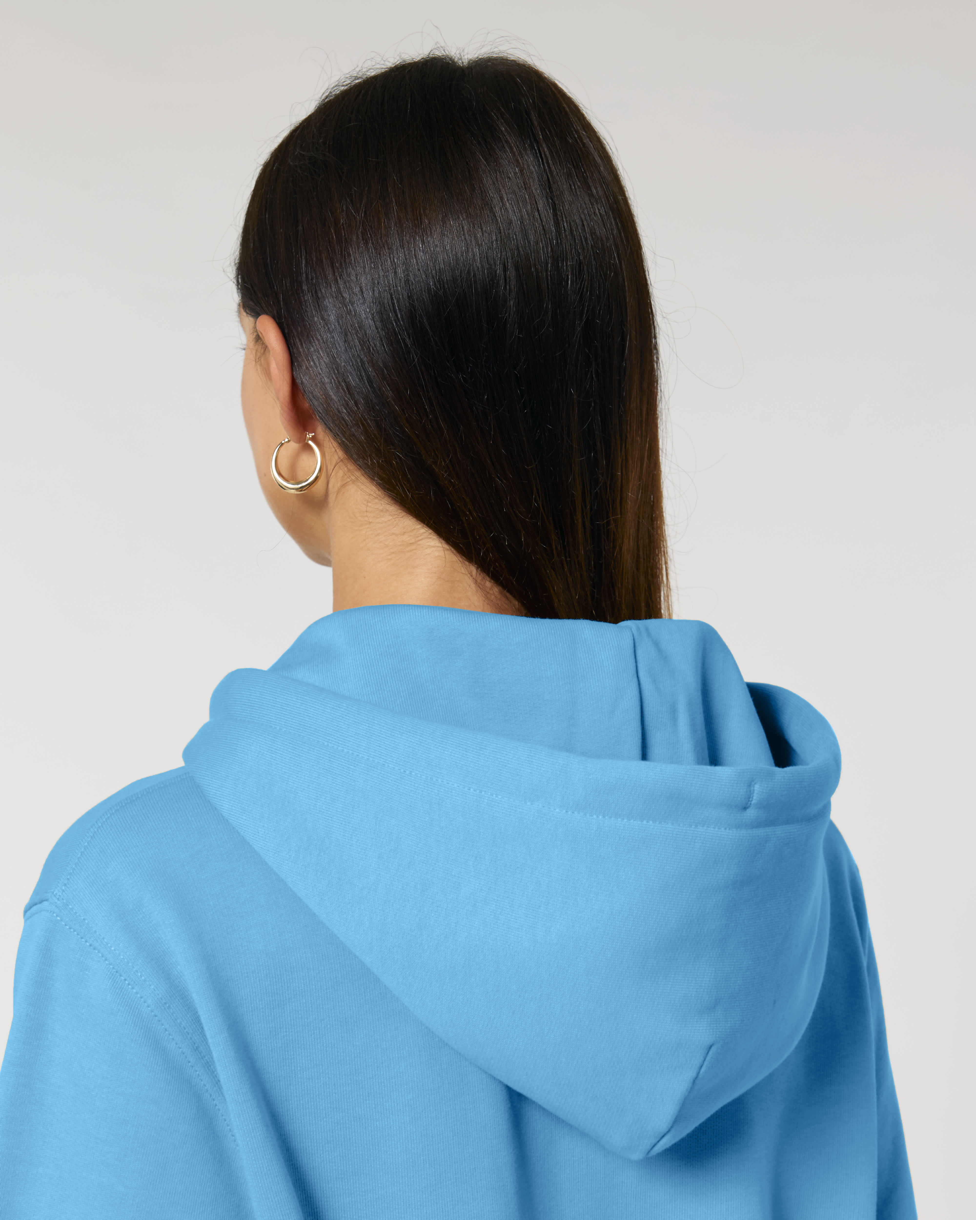 HOODIE - BLAUW AQUA