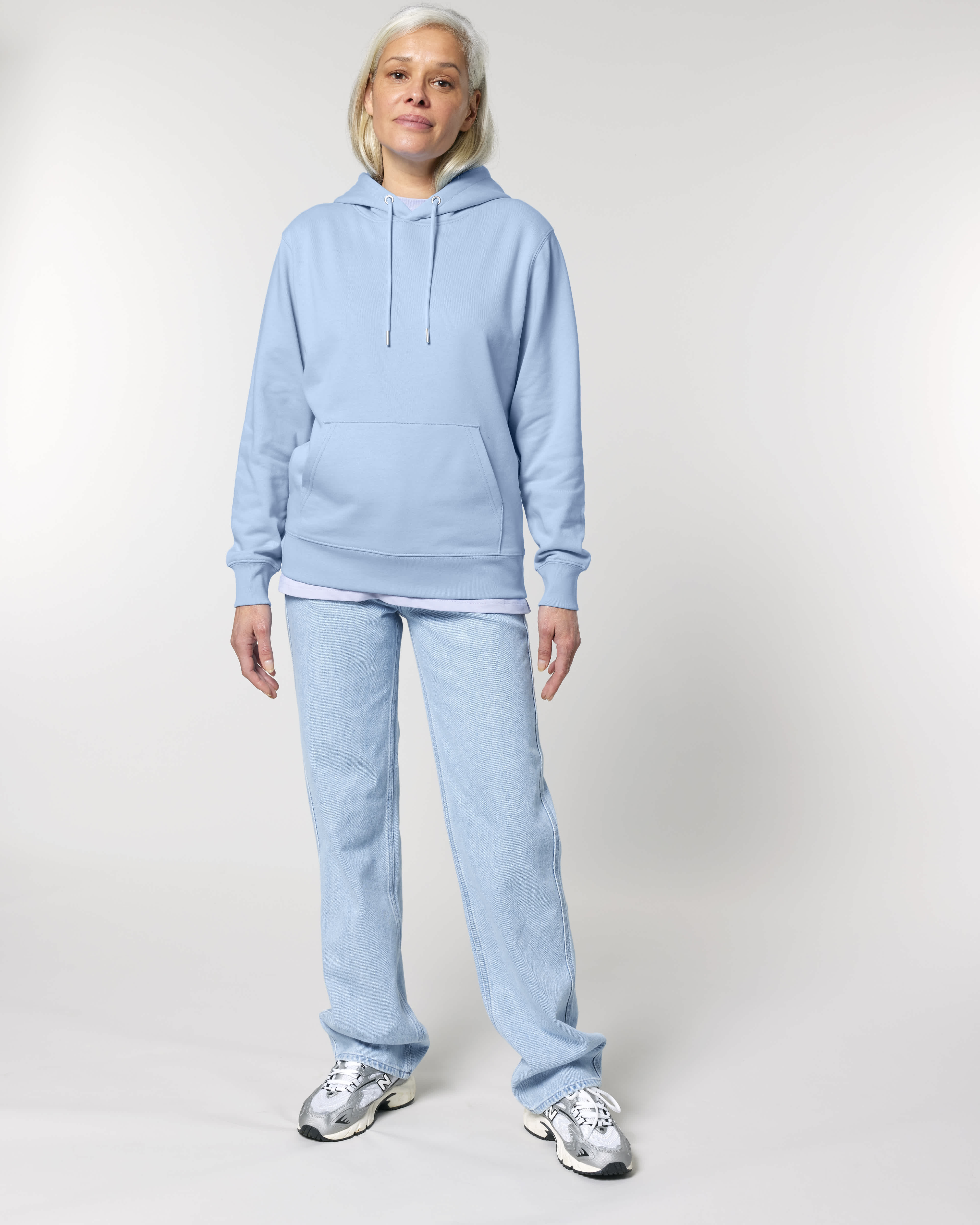 HOODIE - ZAND BLAUW