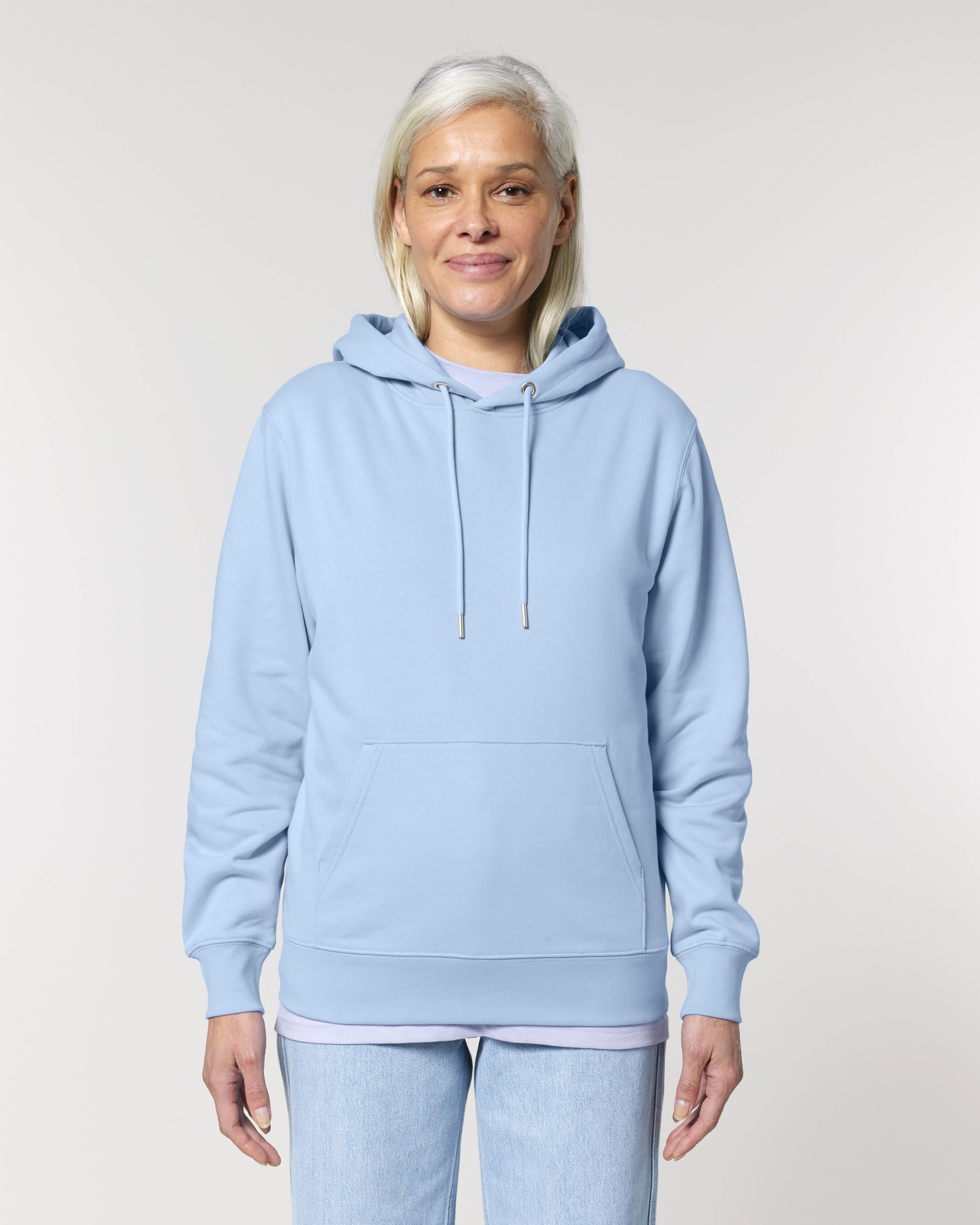 HOODIE - ZAND BLAUW