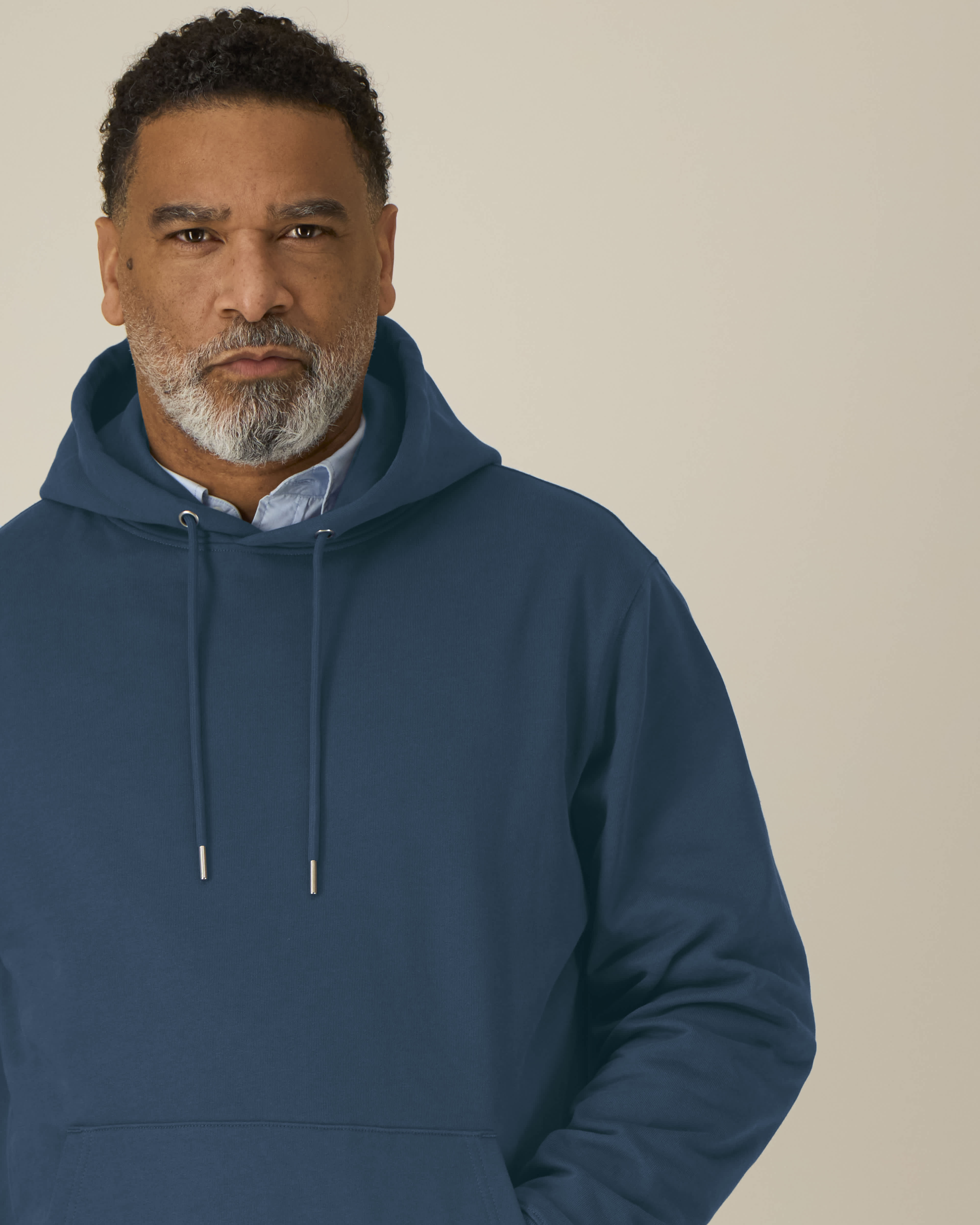 HOODIE - TEAL BLAUW