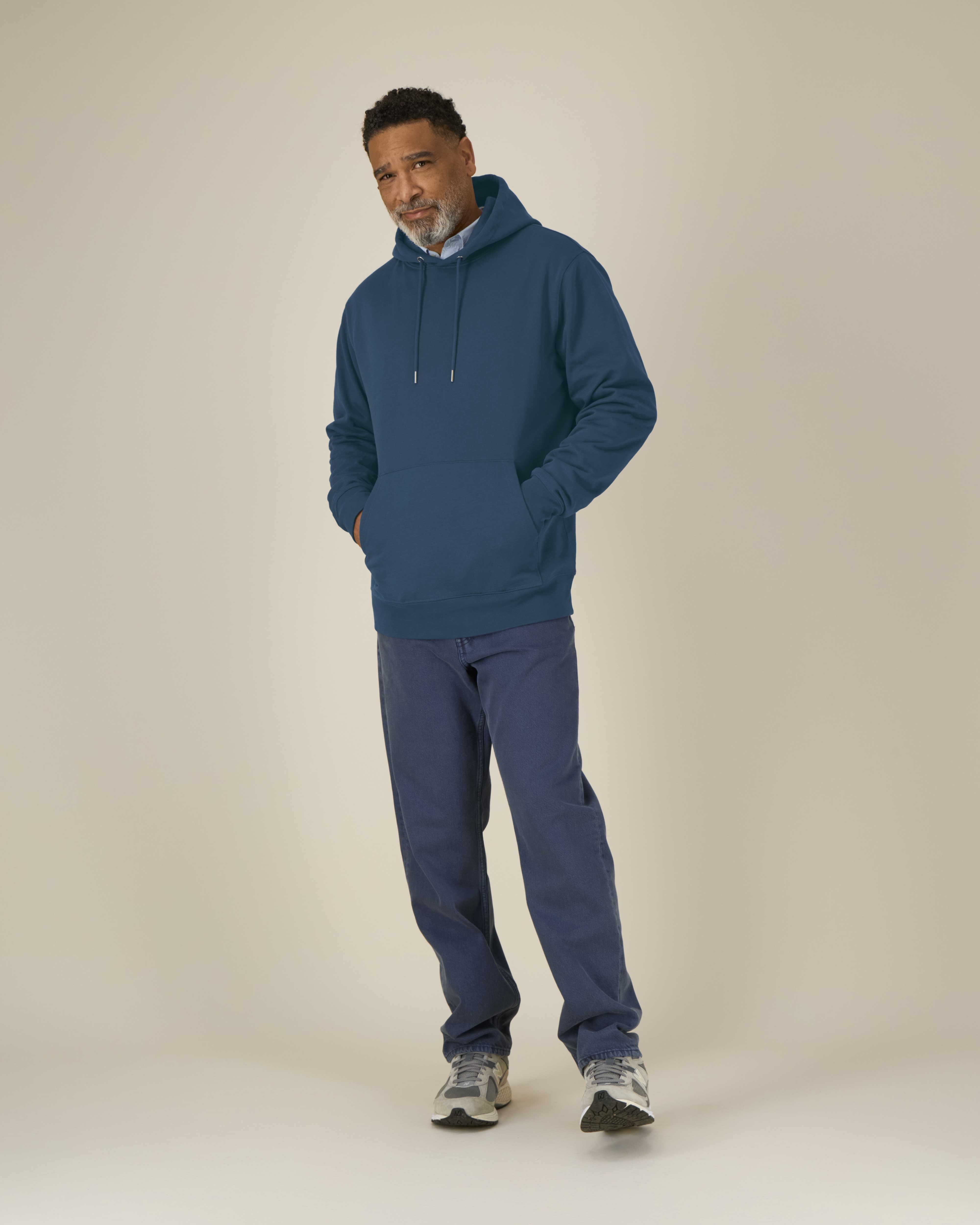HOODIE - TEAL BLAUW