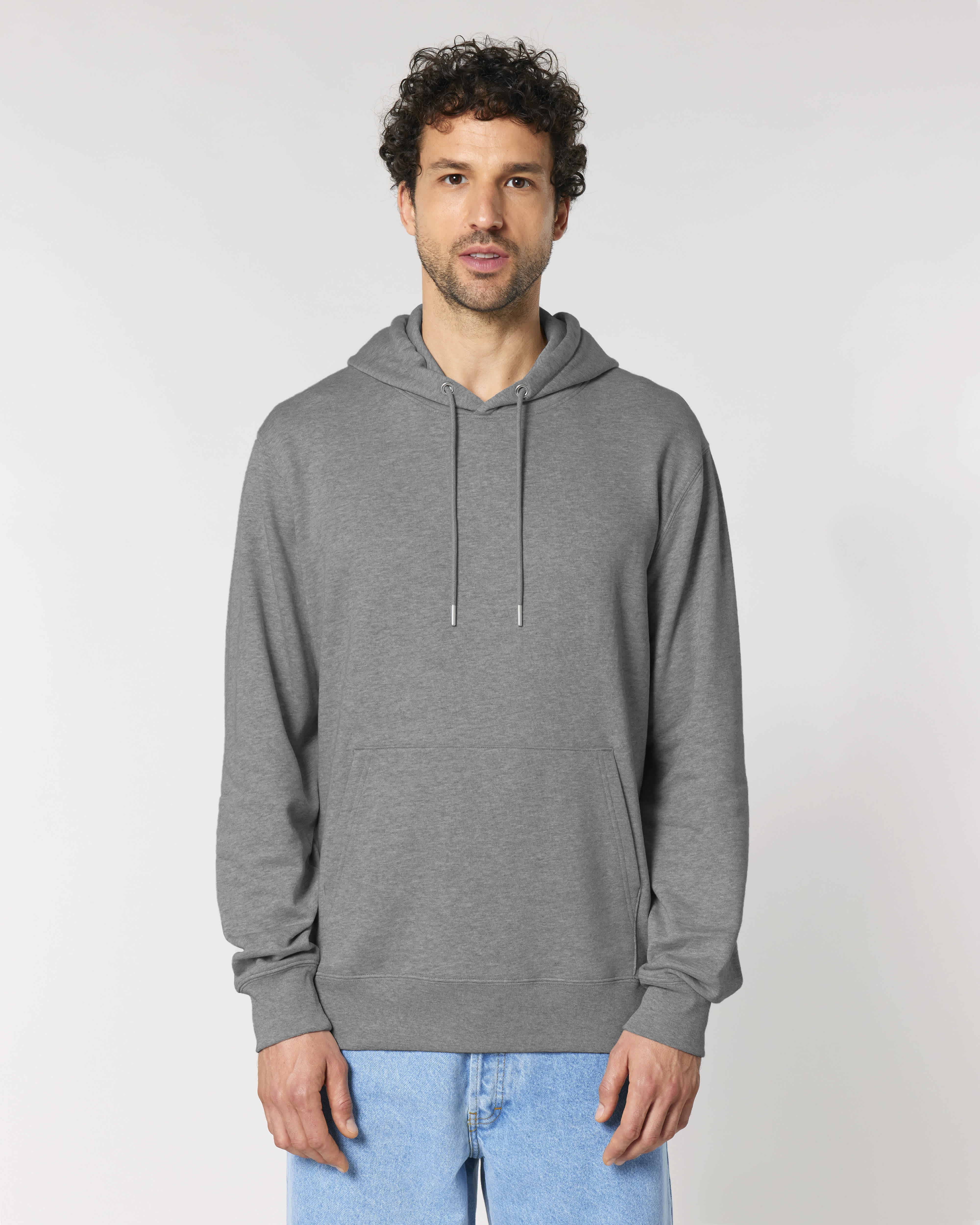 HOODIE - HEATHER GRIJS