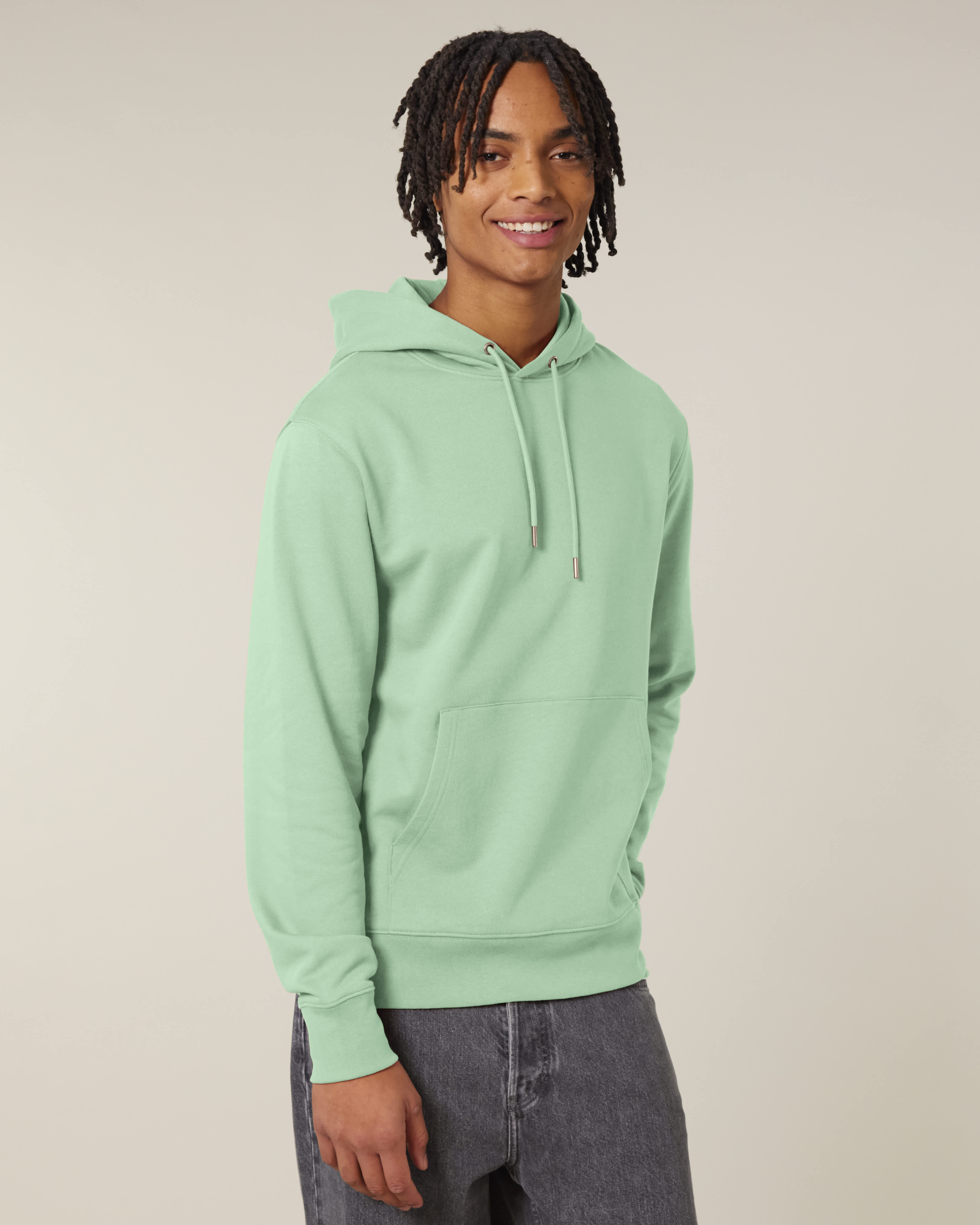 HOODIE - MISTY GROEN