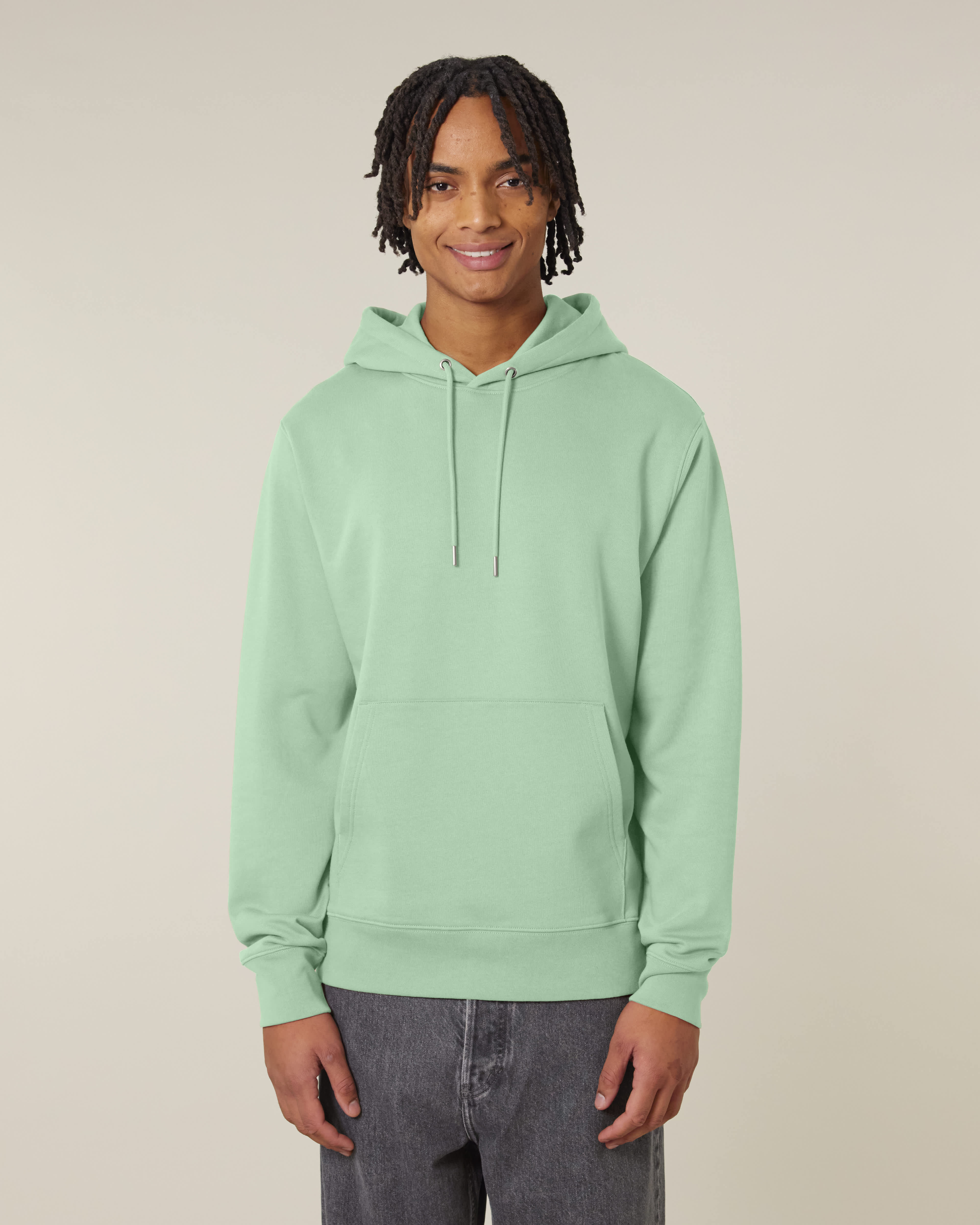 HOODIE - MISTY GROEN