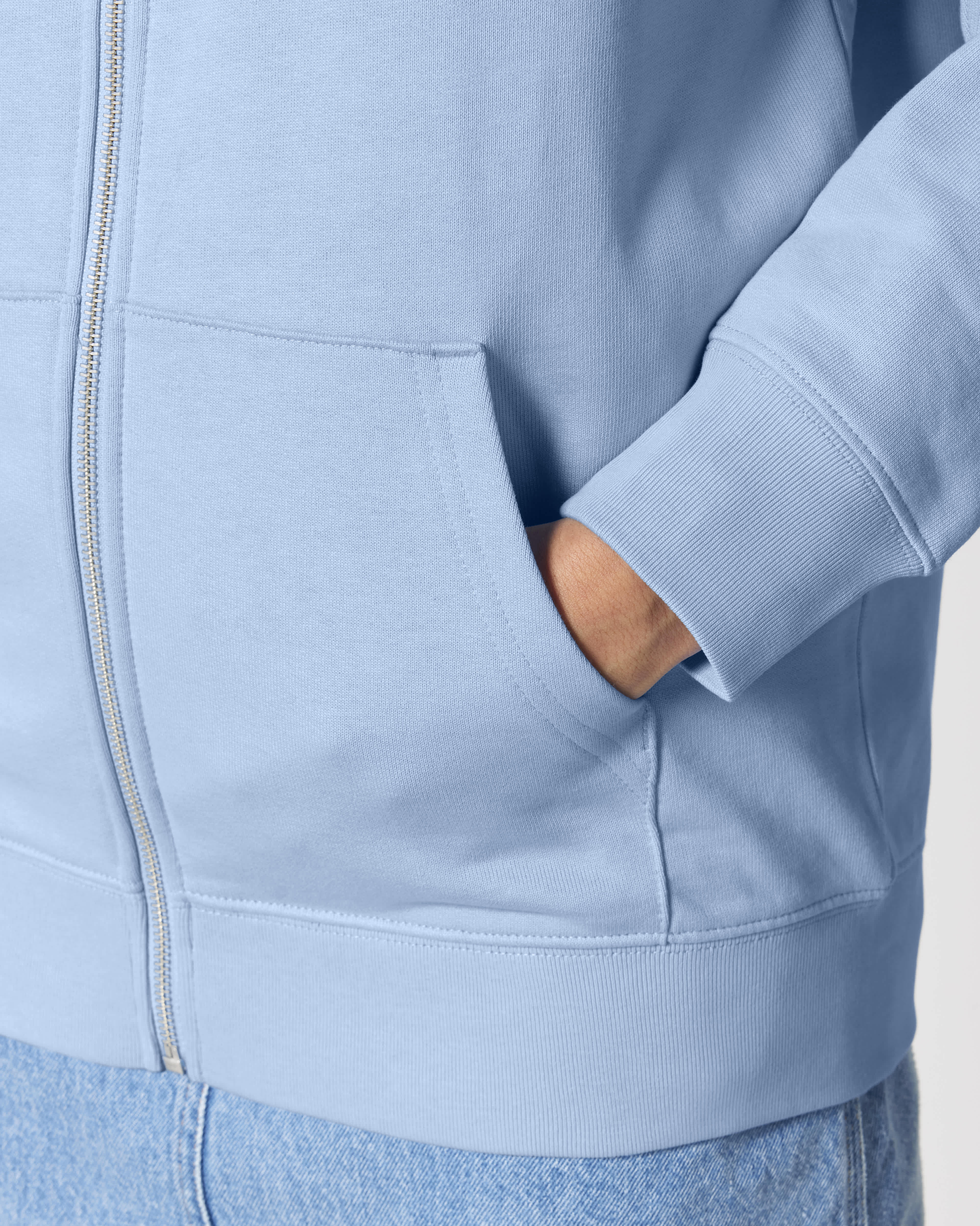 VEST - ZAND BLAUW