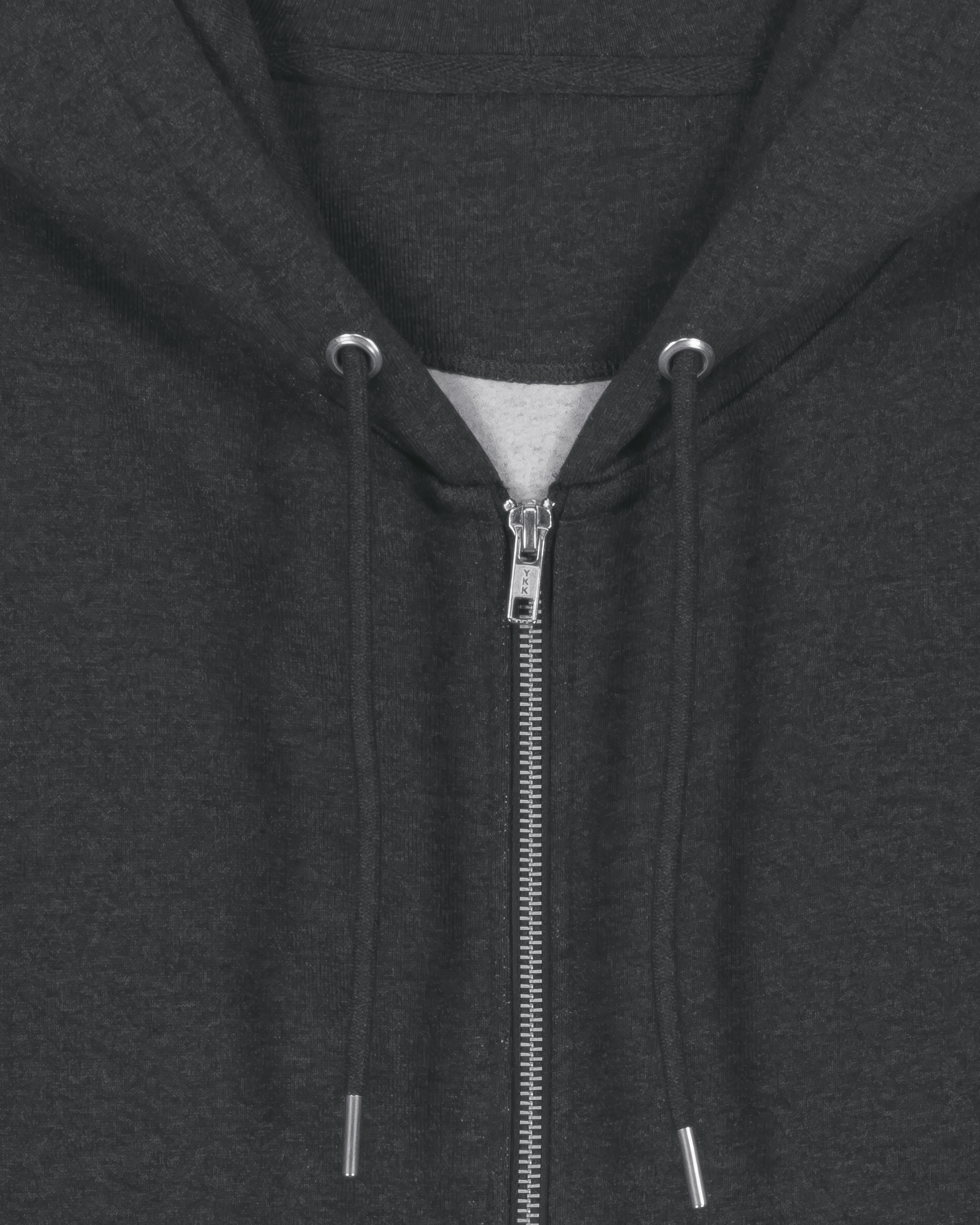 VEST - HEATHER DONKER GRIJS