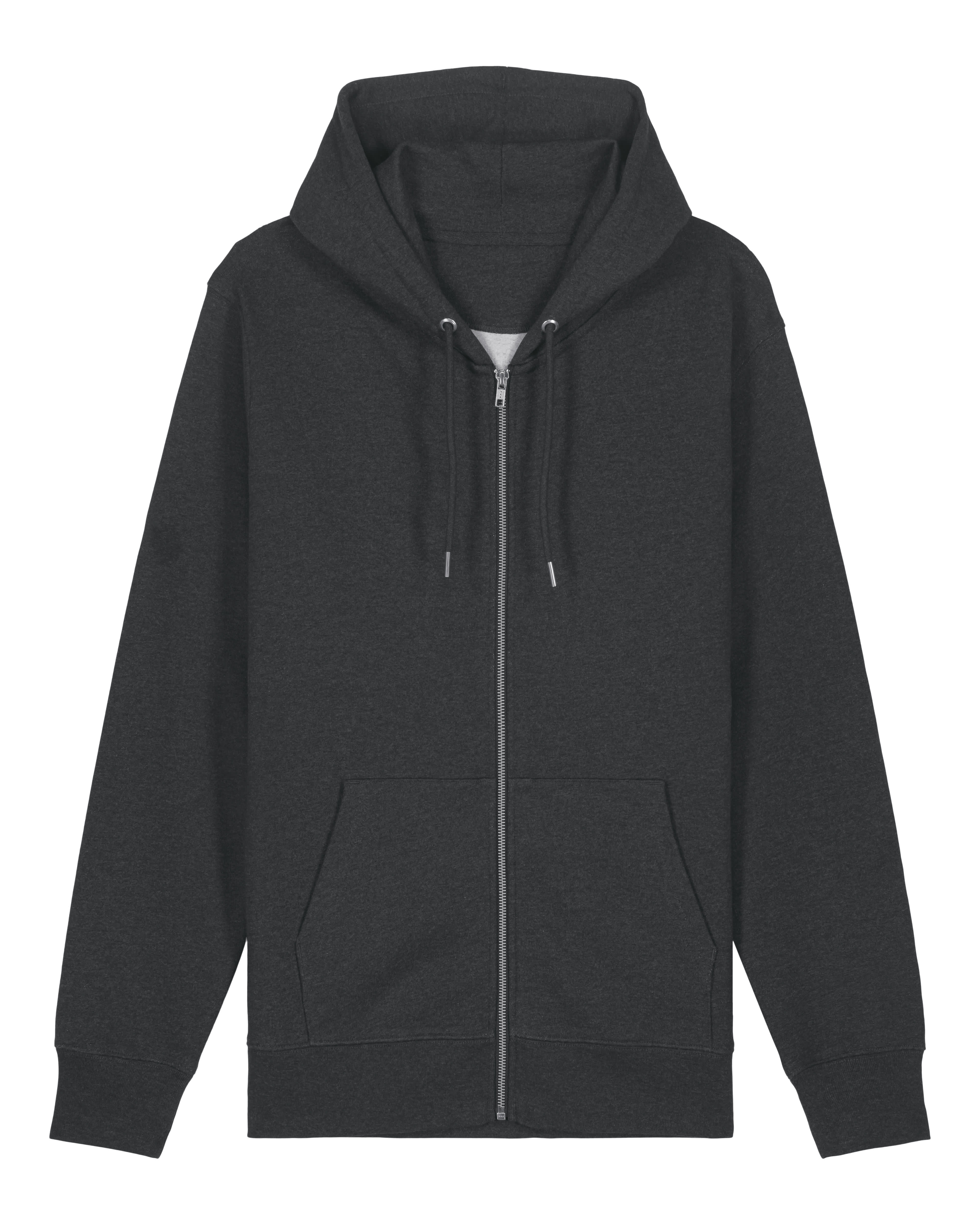 VEST - HEATHER DONKER GRIJS