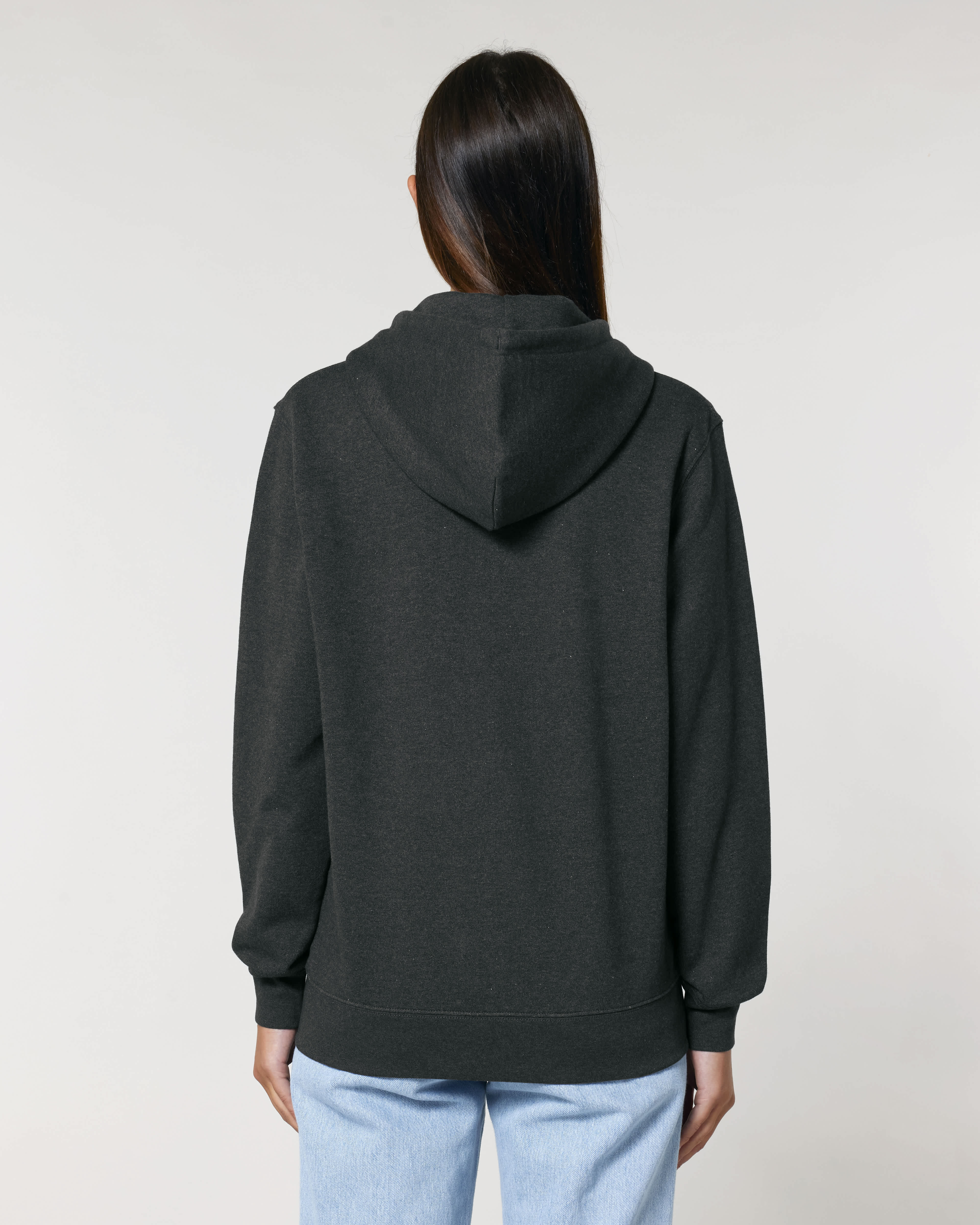 VEST - HEATHER DONKER GRIJS