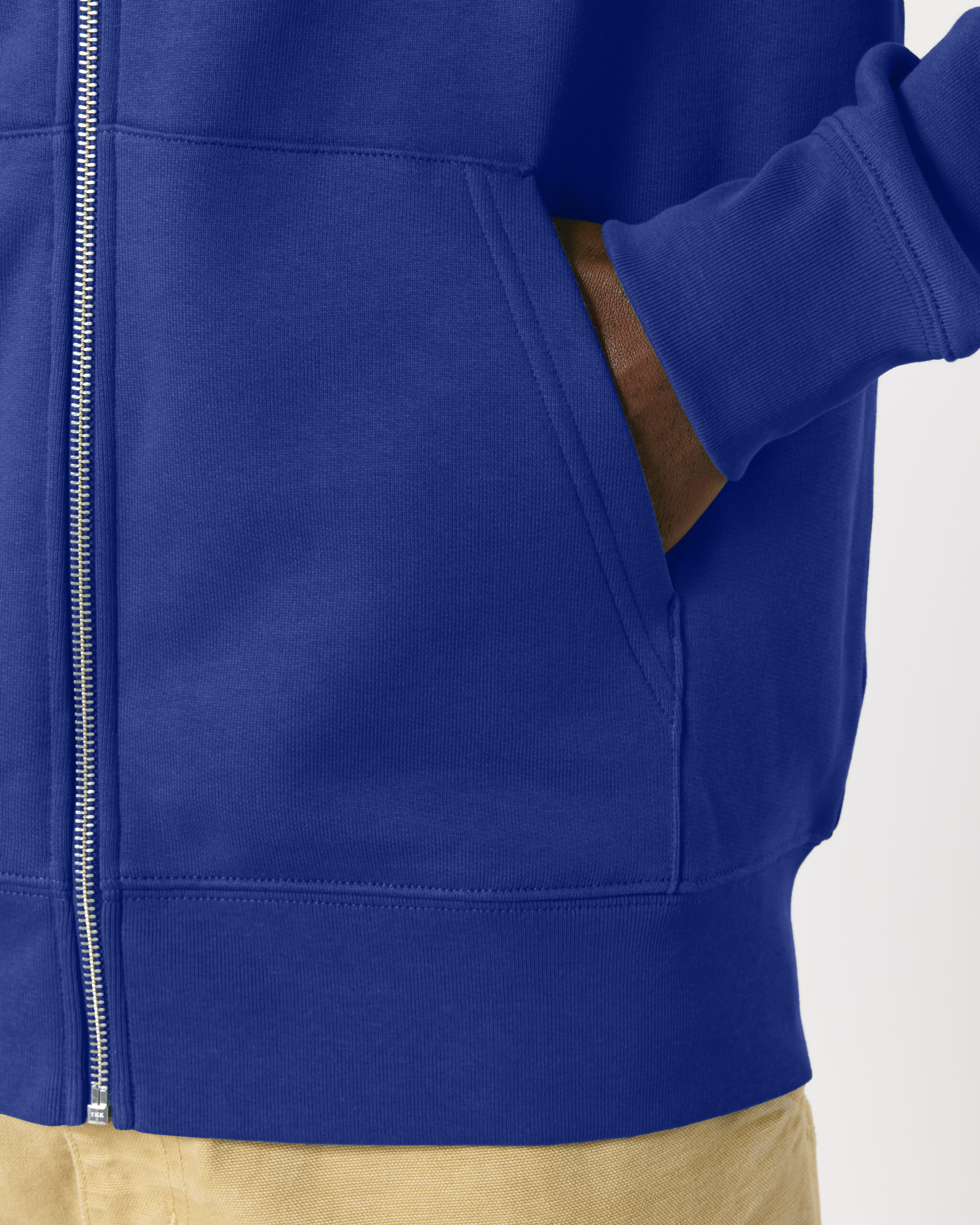 VEST - WORBLAUW