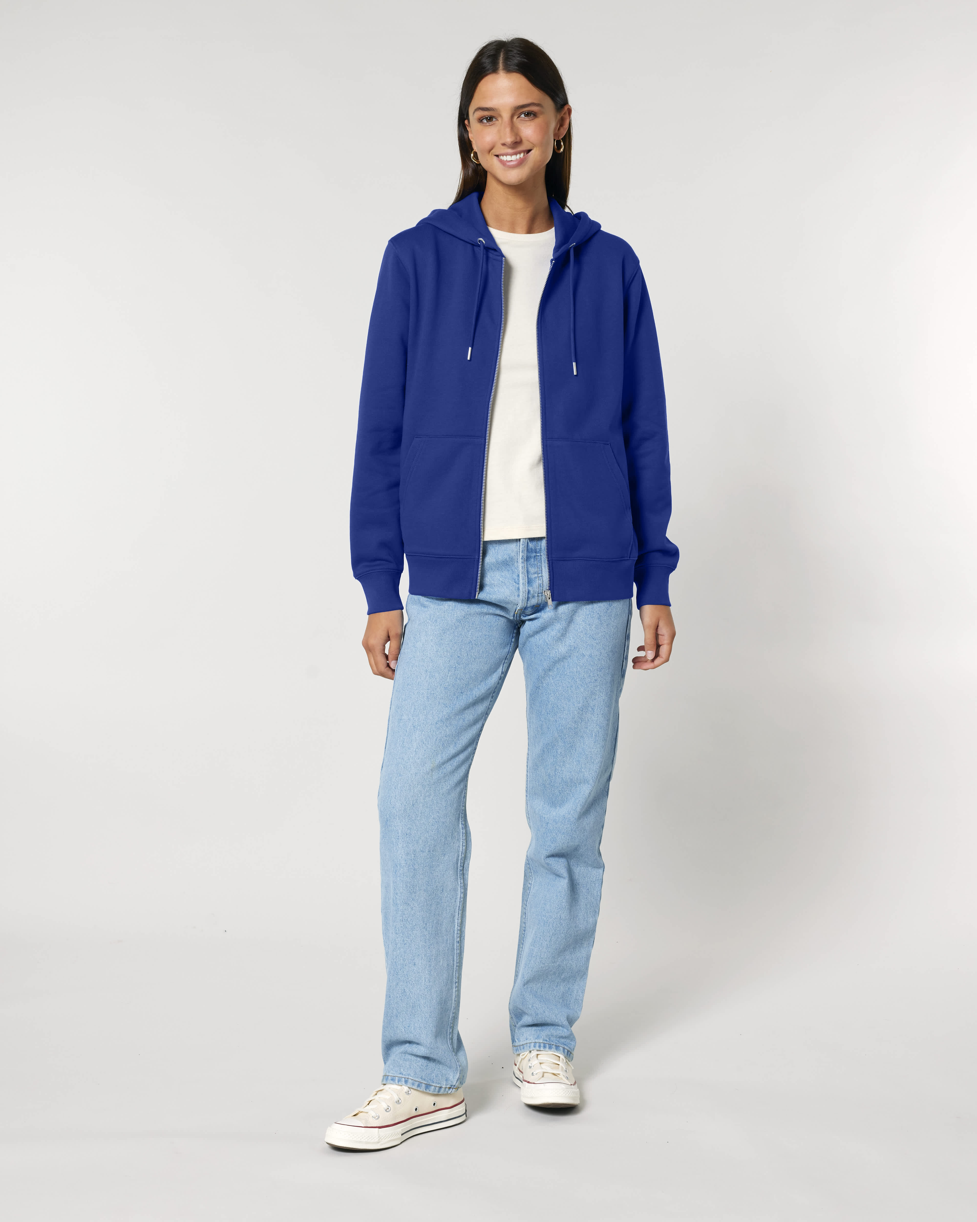 VEST - WORBLAUW