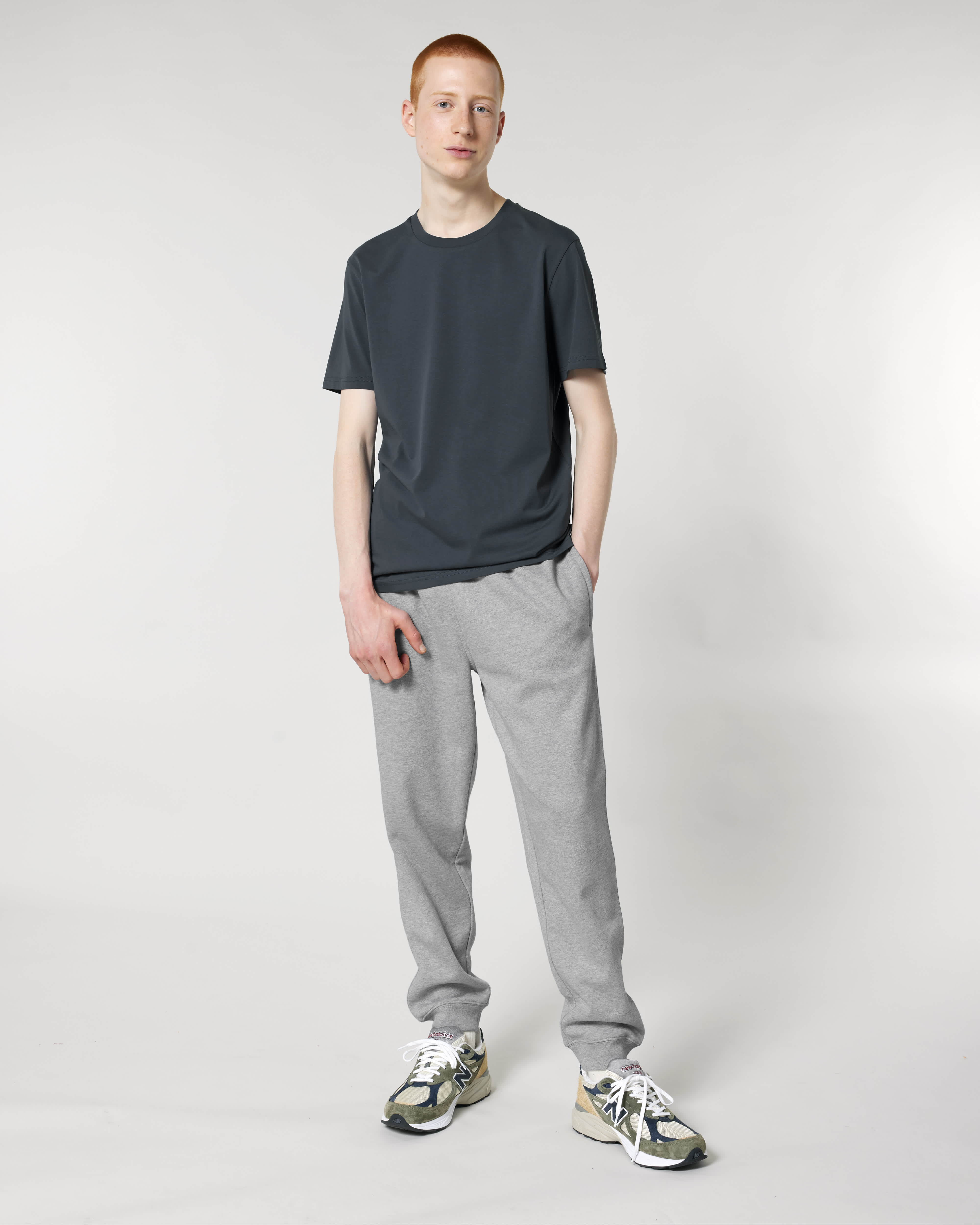 JOGGINGSBROEK - Heather grijs
