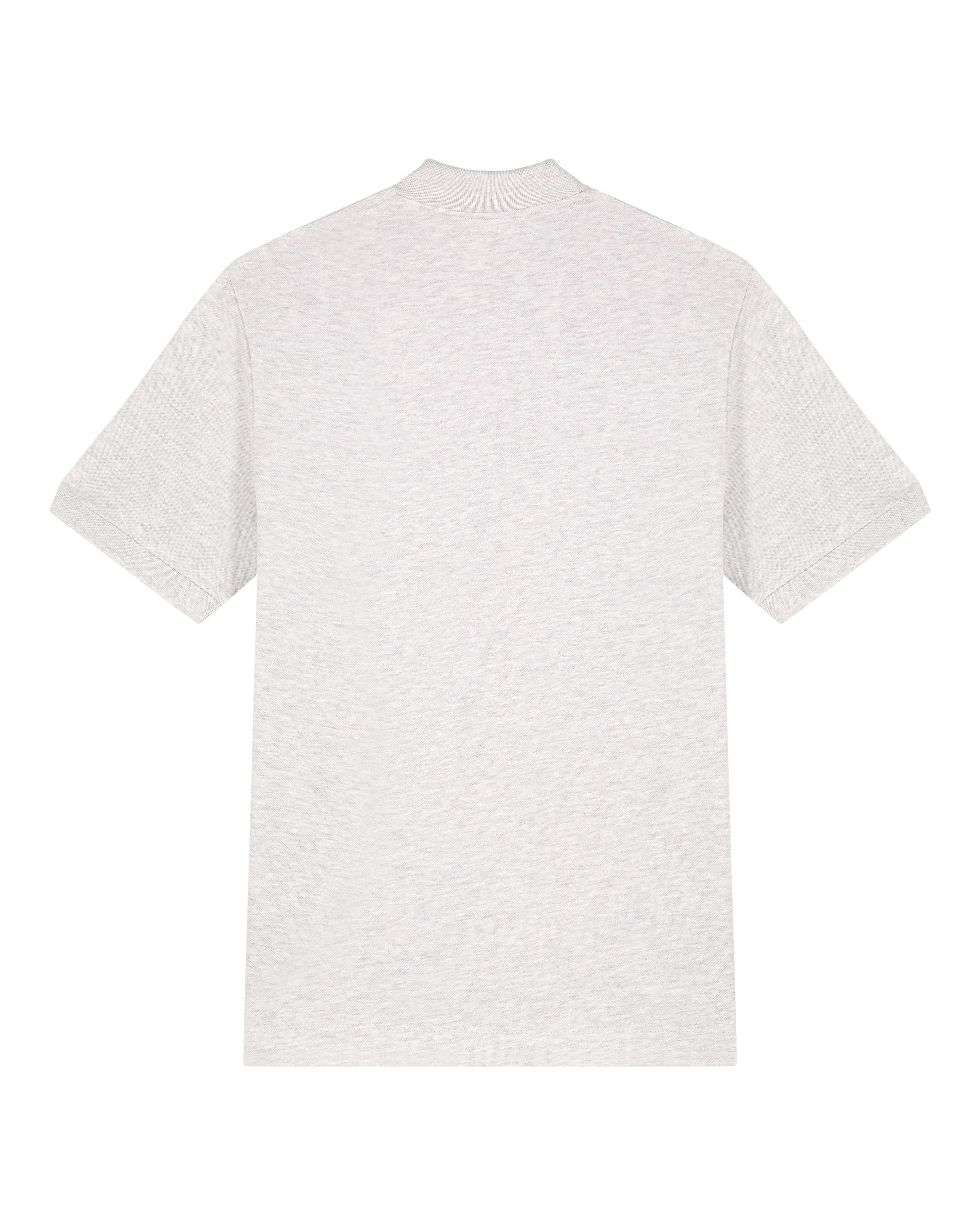 POLO - HEATHER LICHT GRIJS