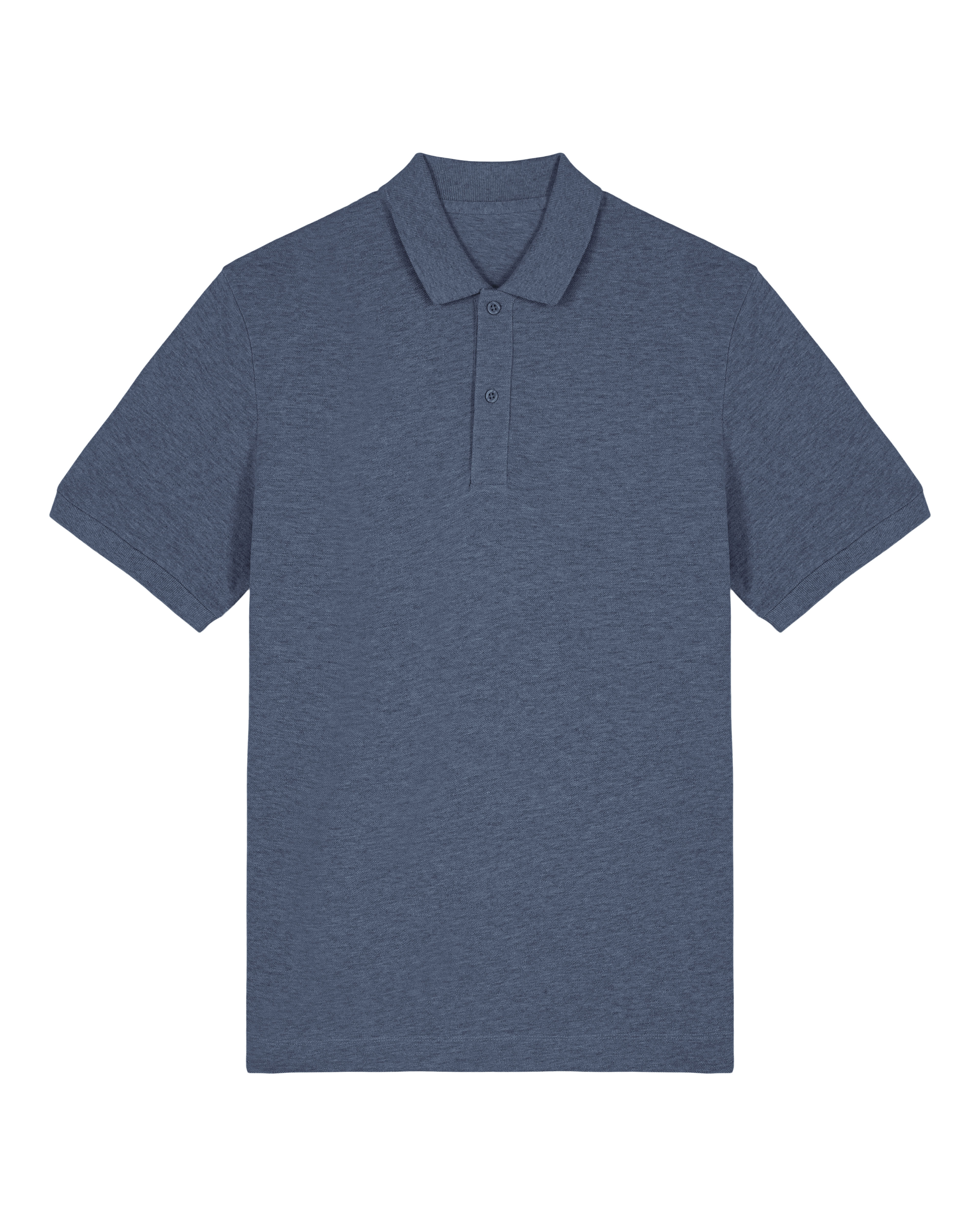 POLO - HEATHER DONKER BLAUW