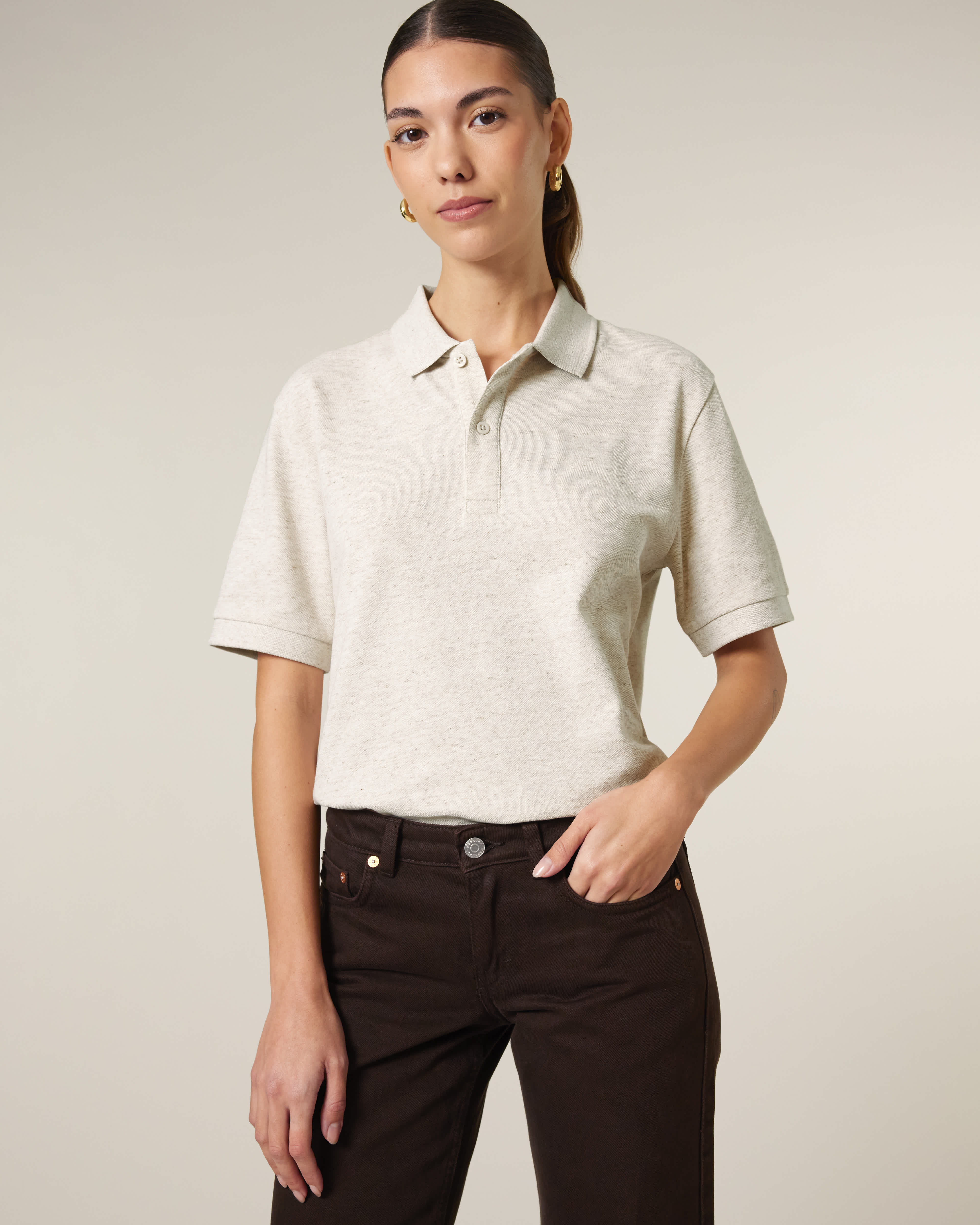 POLO - HEATHER ECO