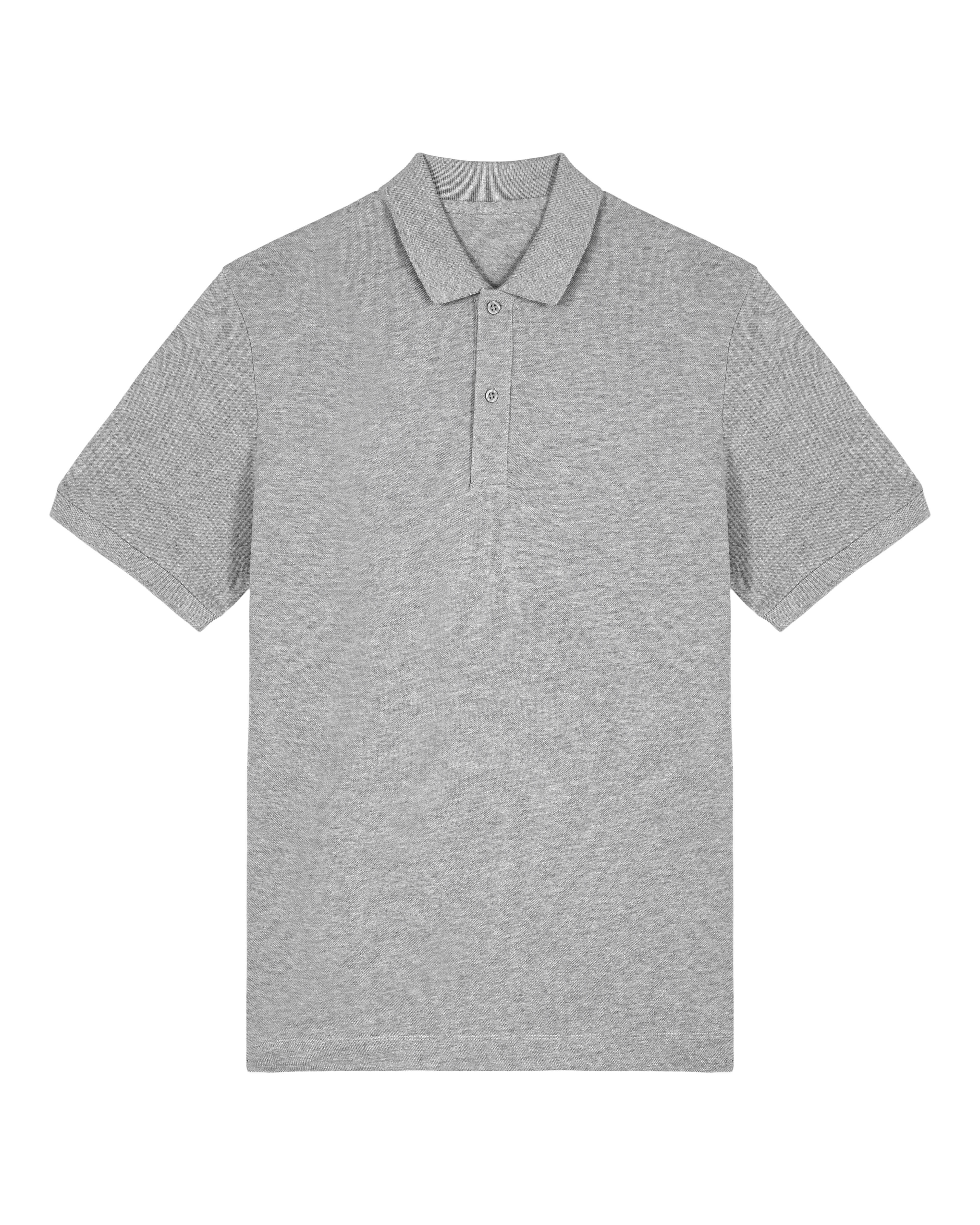 POLO - HEATHER GRIJS