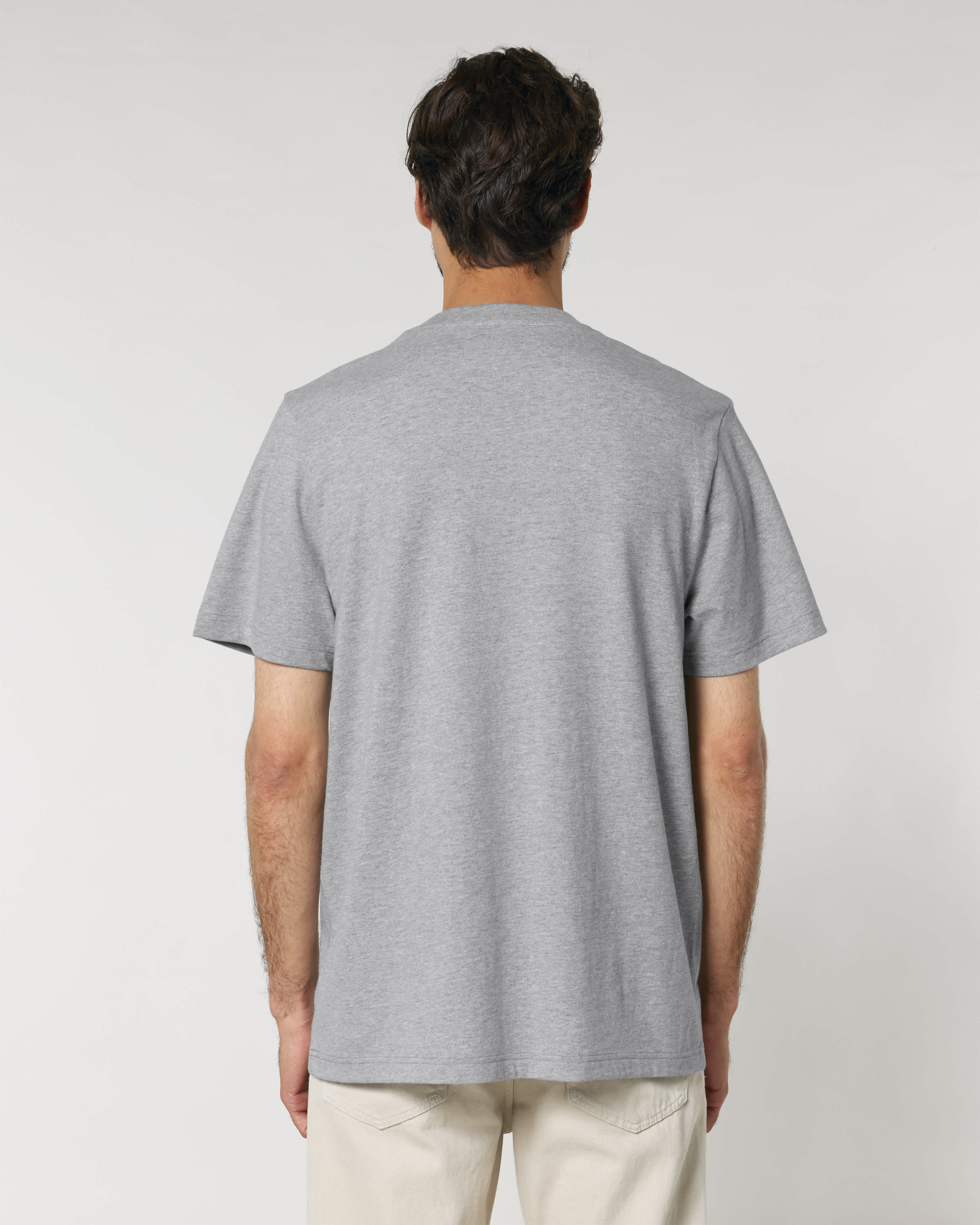 T-SHIRT - HEATHER GRIJS