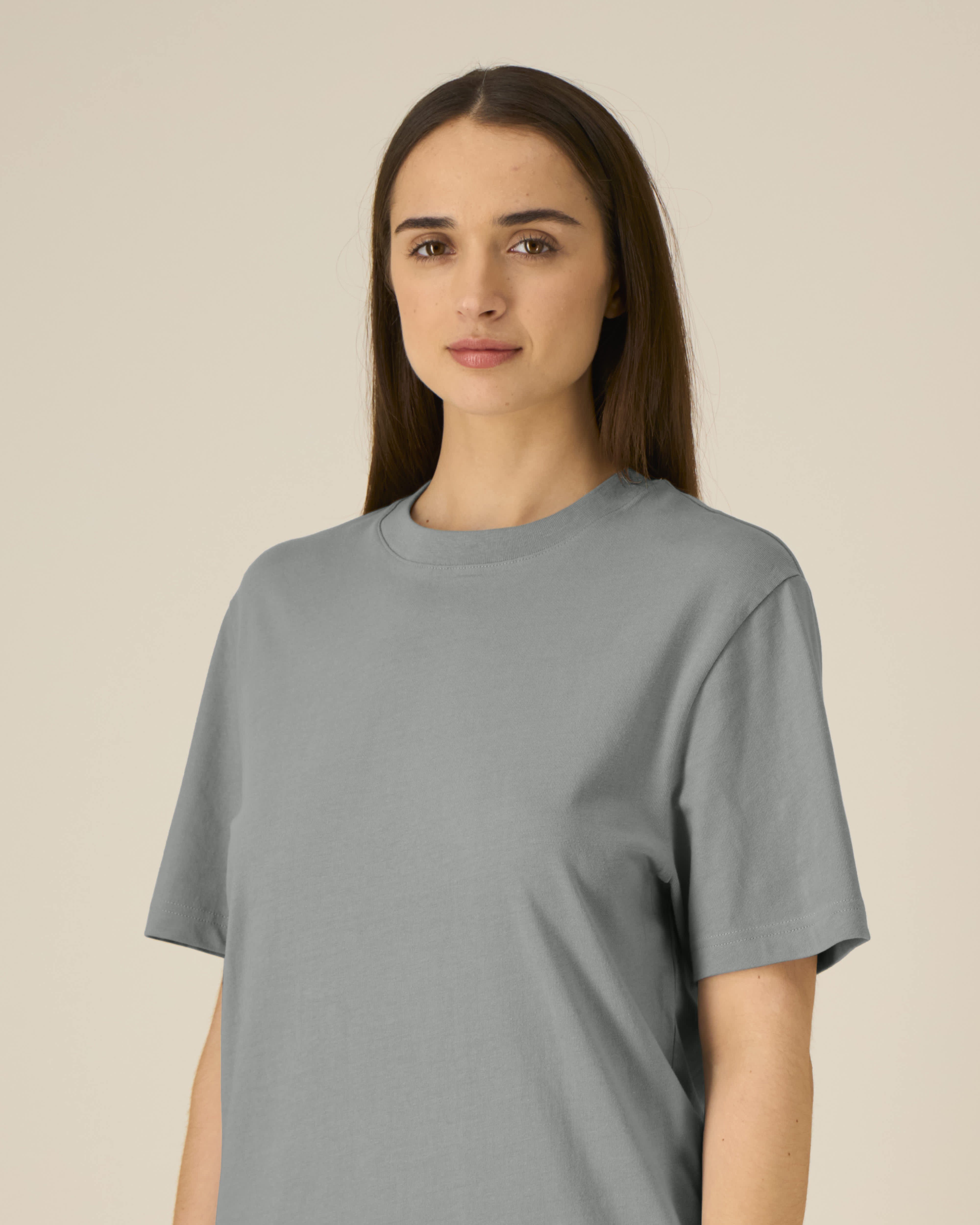 T-SHIRT - MINTY GRIJS
