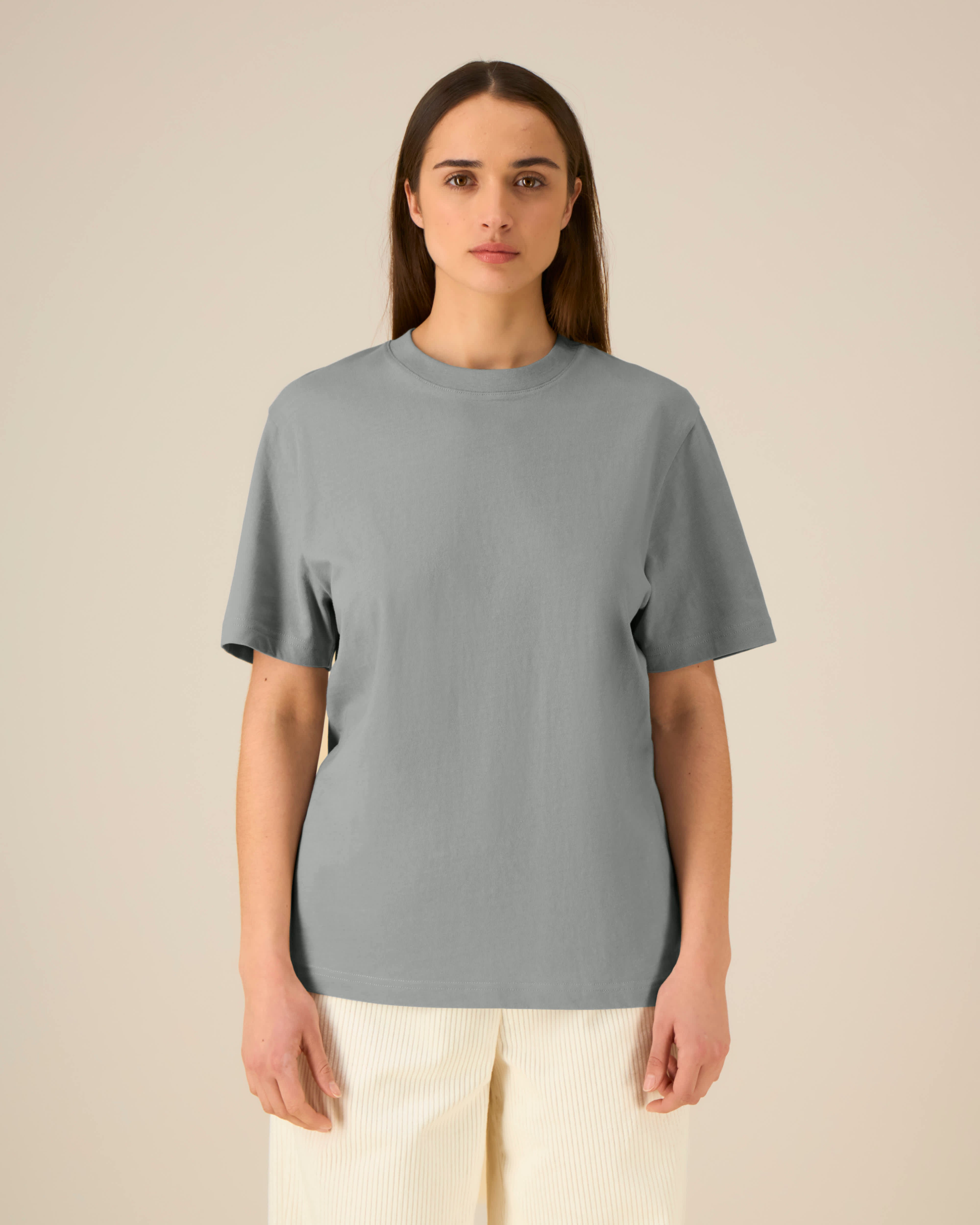 T-SHIRT - MINTY GRIJS