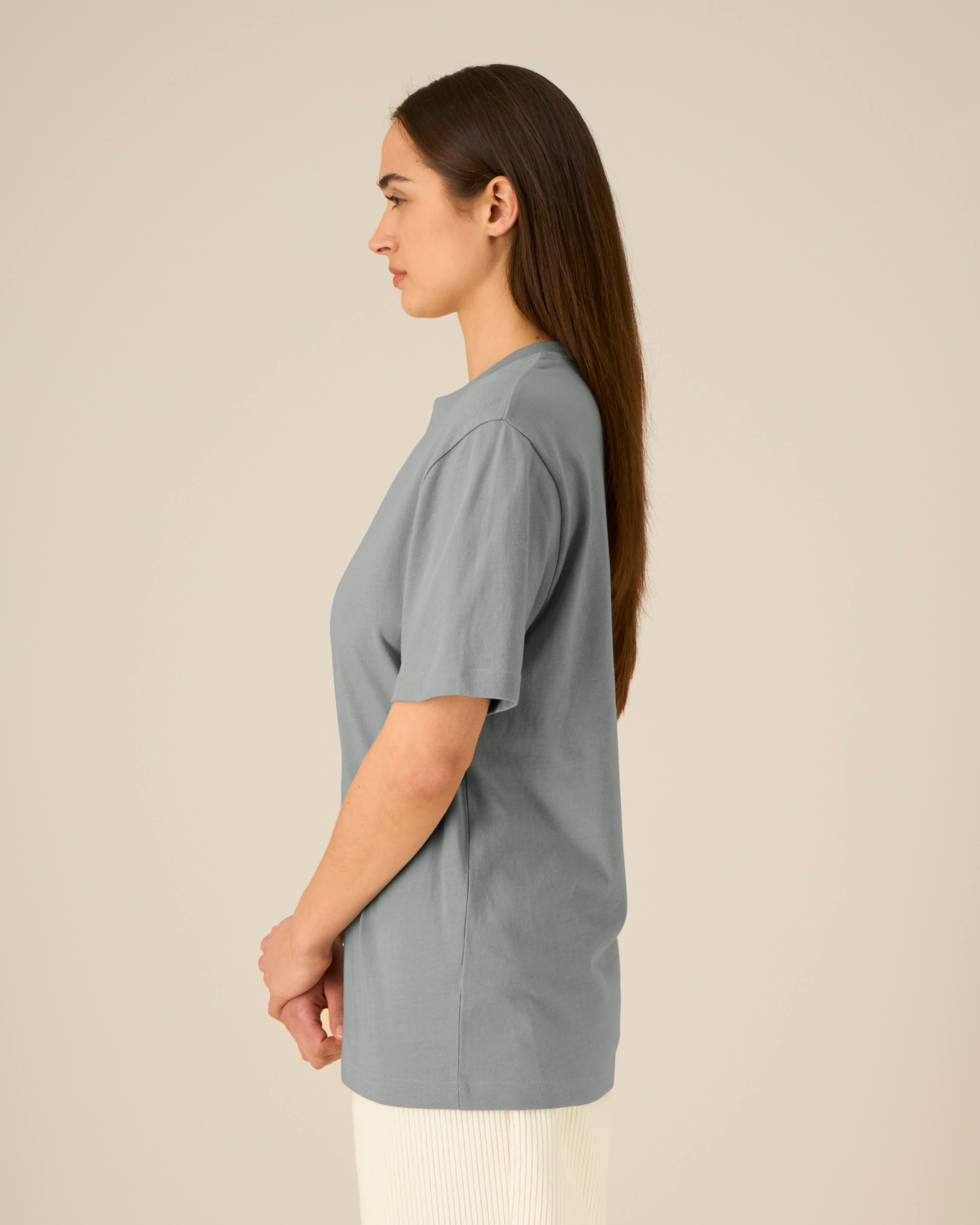 T-SHIRT - MINTY GRIJS