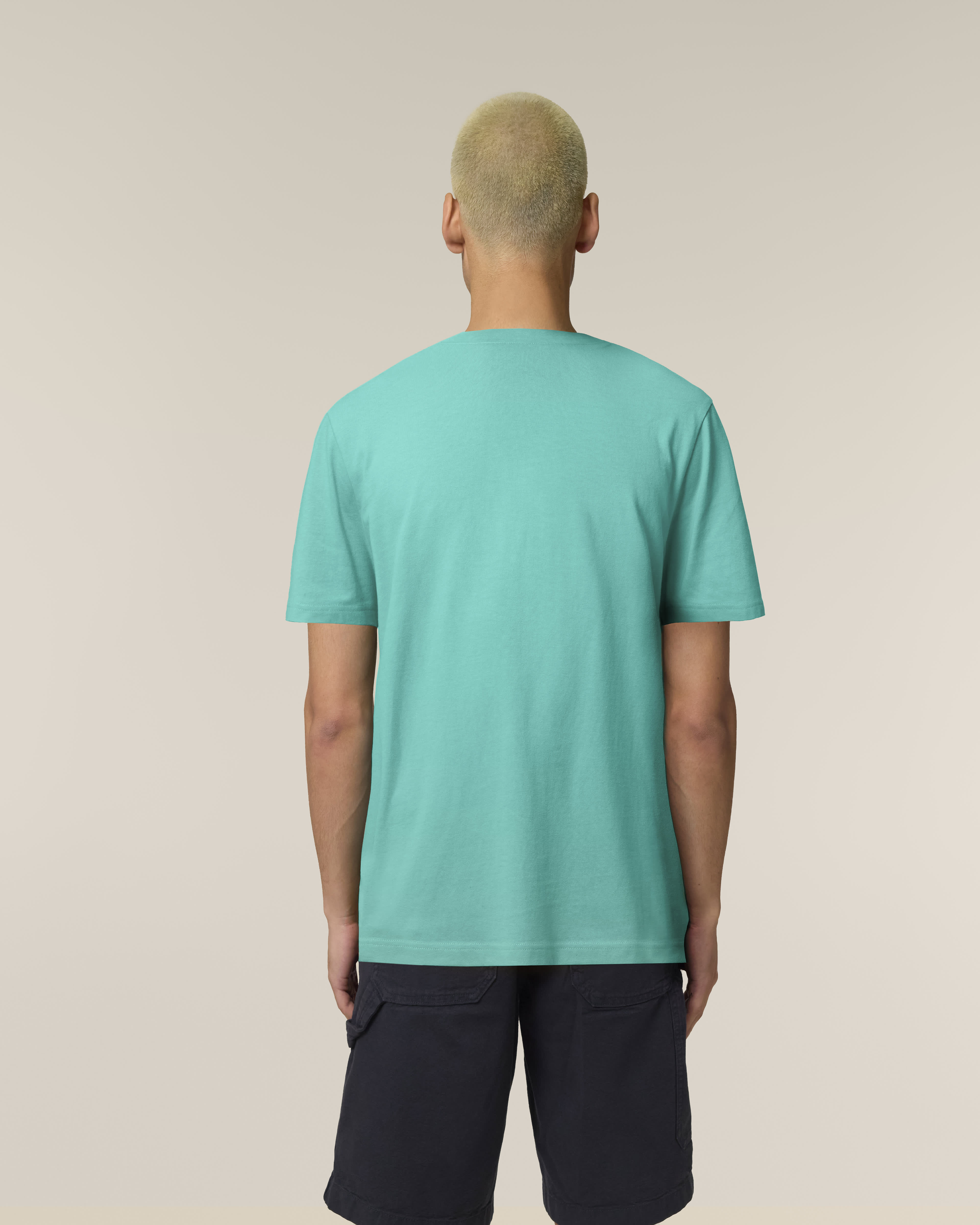 T-SHIRT - ZWEMBLAUW