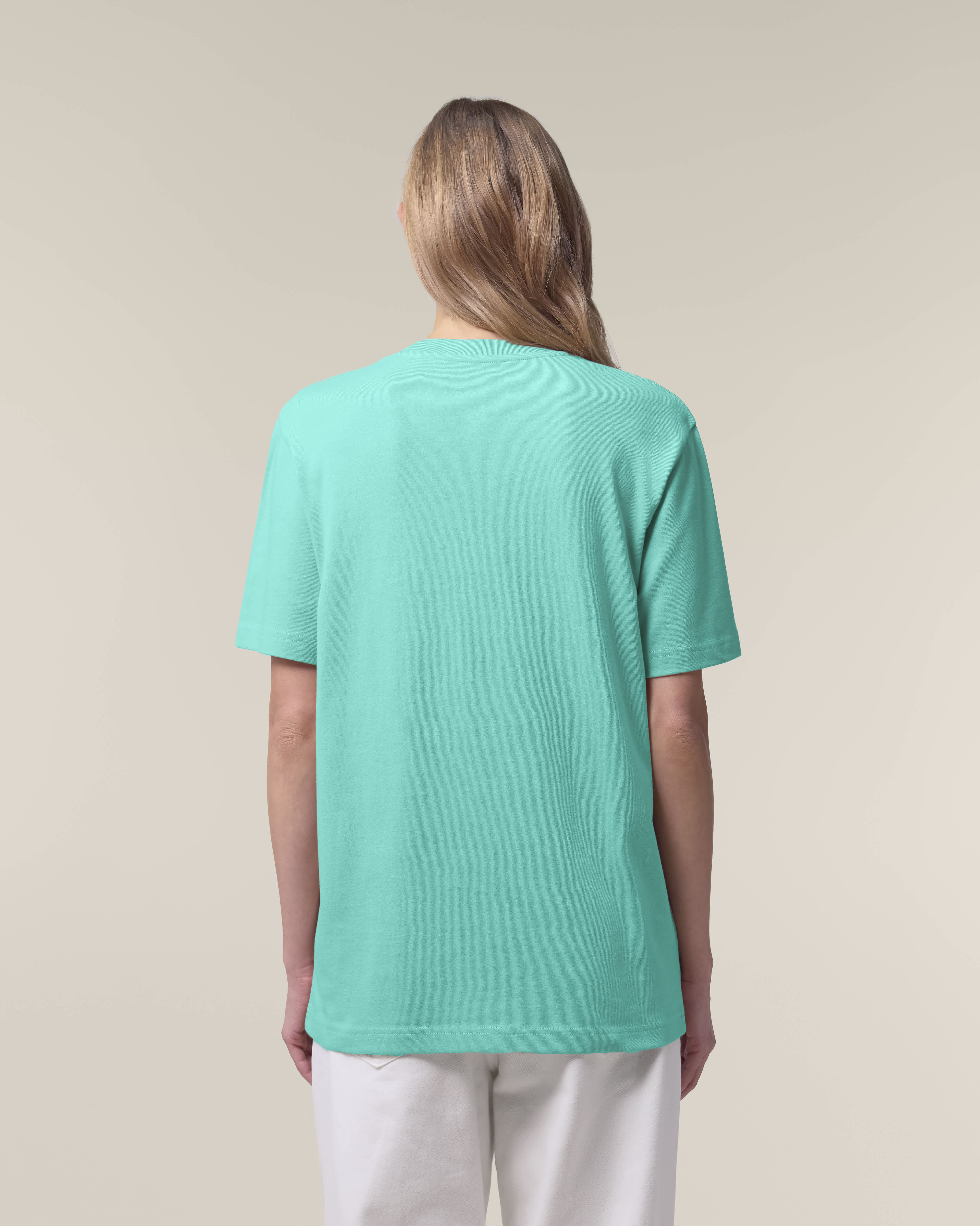 T-SHIRT - ZWEMBLAUW