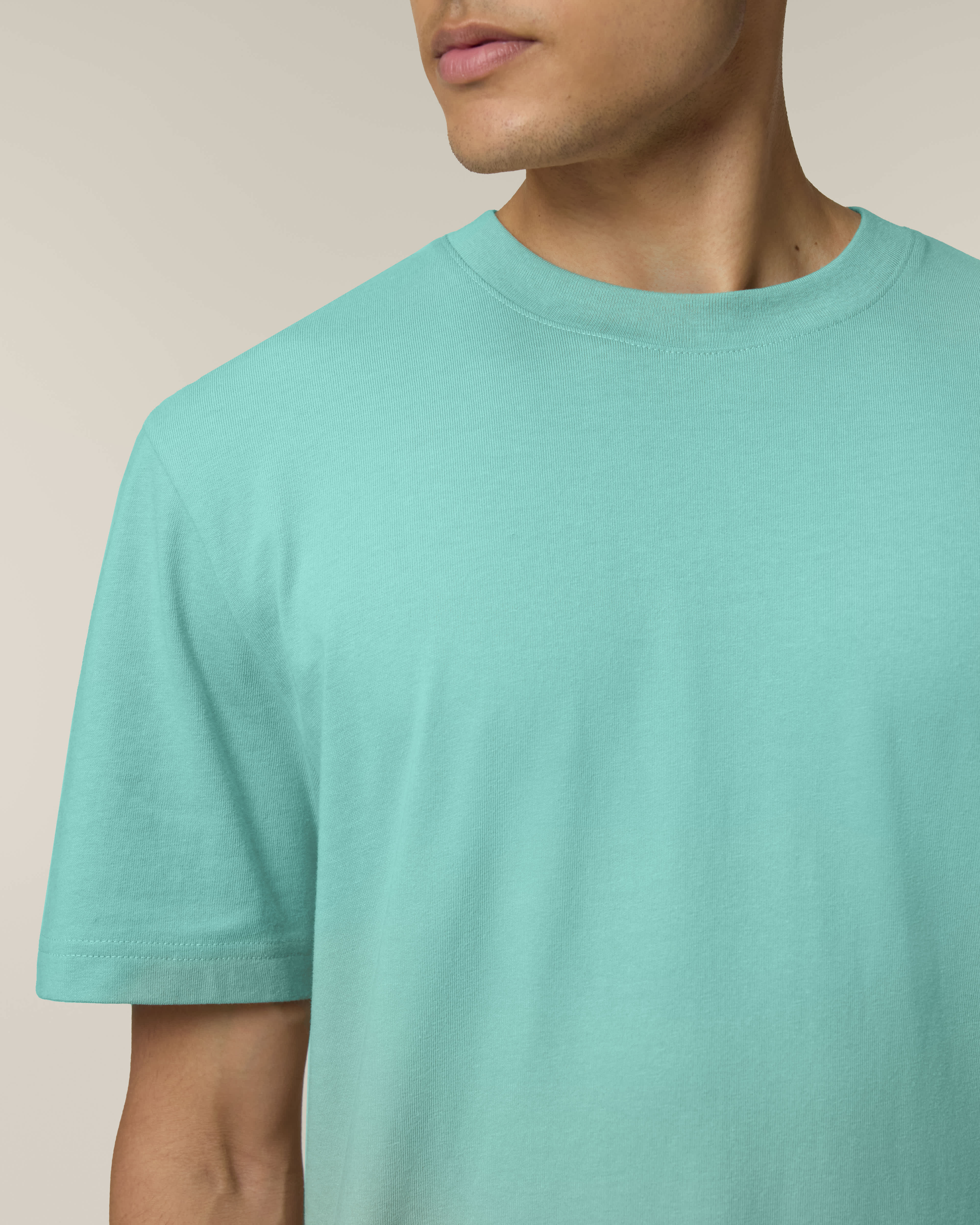 T-SHIRT - ZWEMBLAUW