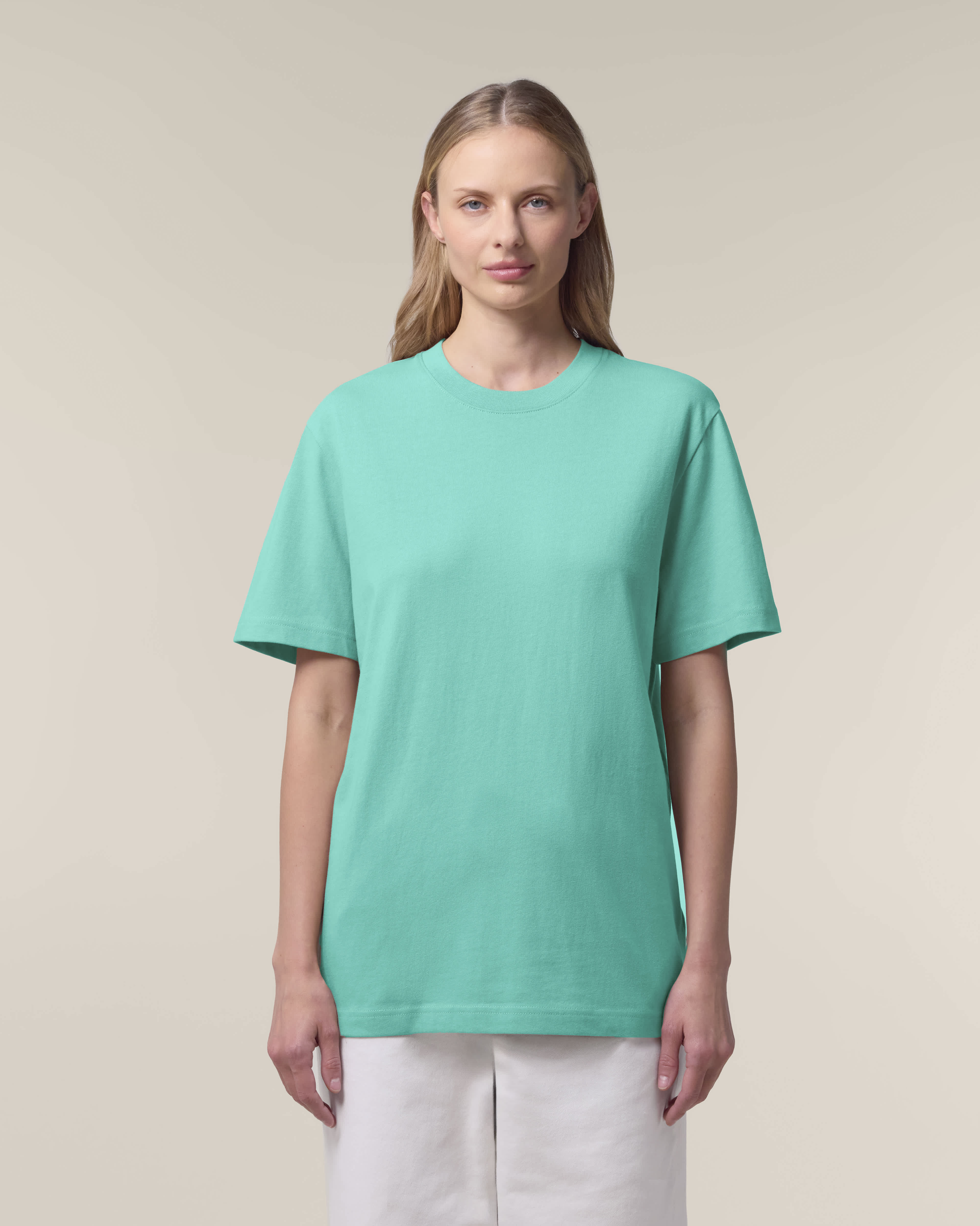 T-SHIRT - ZWEMBLAUW