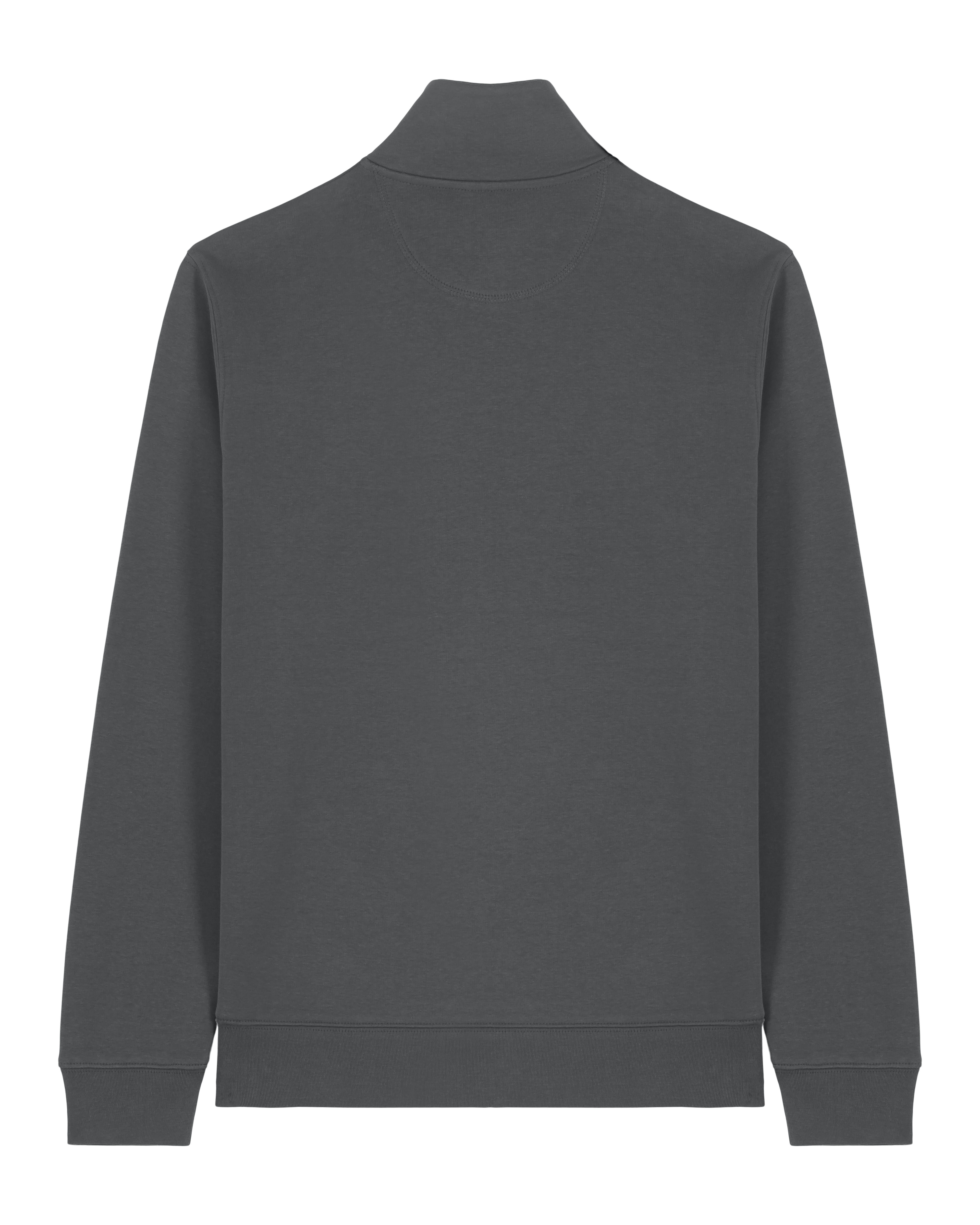 ZIP SWEATER - ANTHRACITE